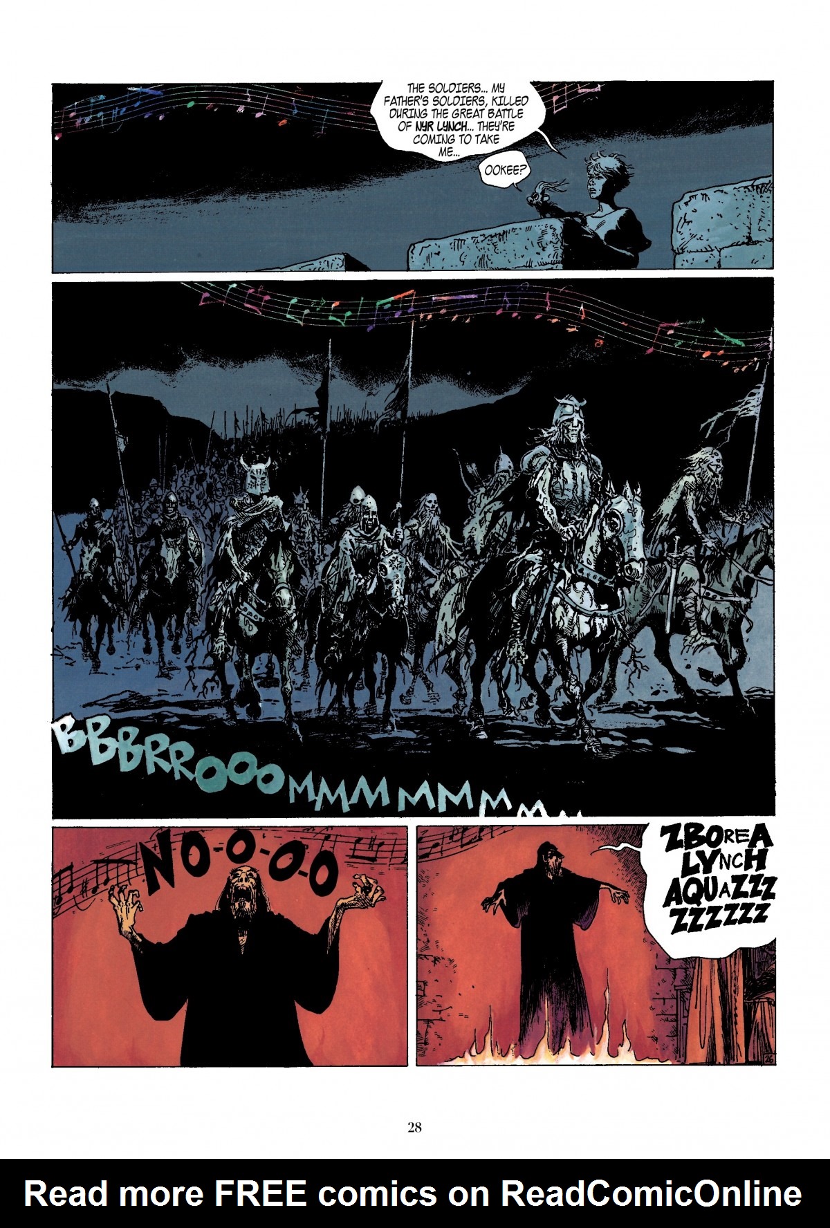 Read online Lament of the Lost Moors comic -  Issue #2 - 28