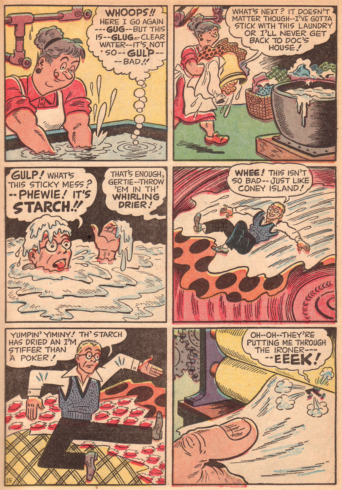 Read online Sparky Watts comic -  Issue #6 - 17