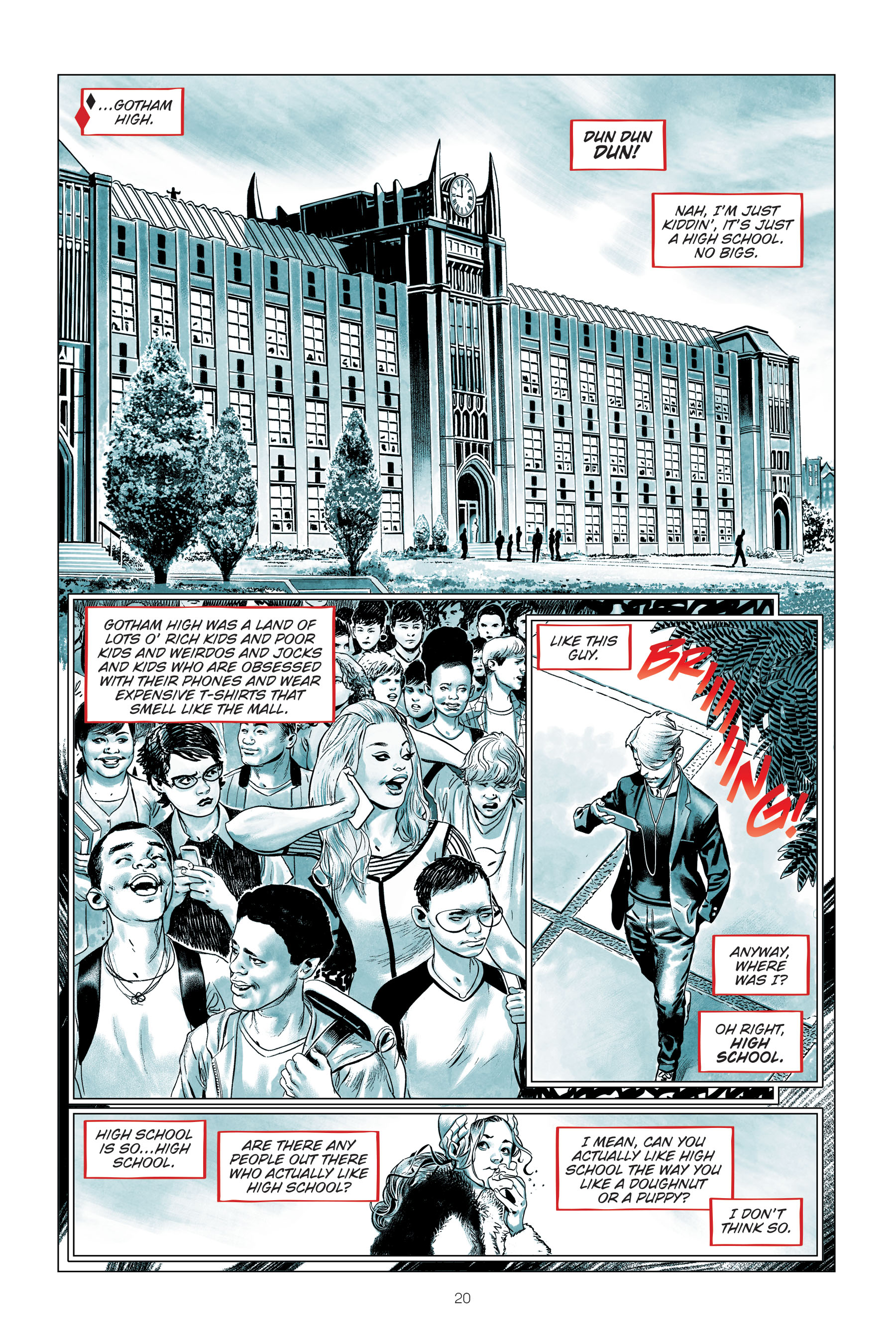 Read online Harley Quinn: Breaking Glass comic -  Issue # TPB (Part 1) - 21