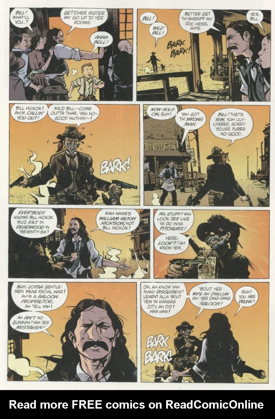 Read online Weird Western Tales (2001) comic -  Issue #1 - 7