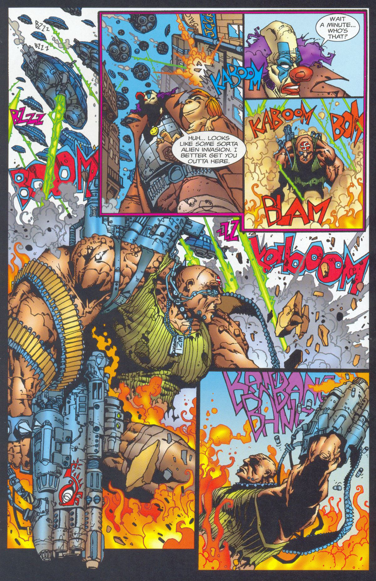Read online Dead or Alive -- A Cyberpunk Western comic -  Issue #4 - 7