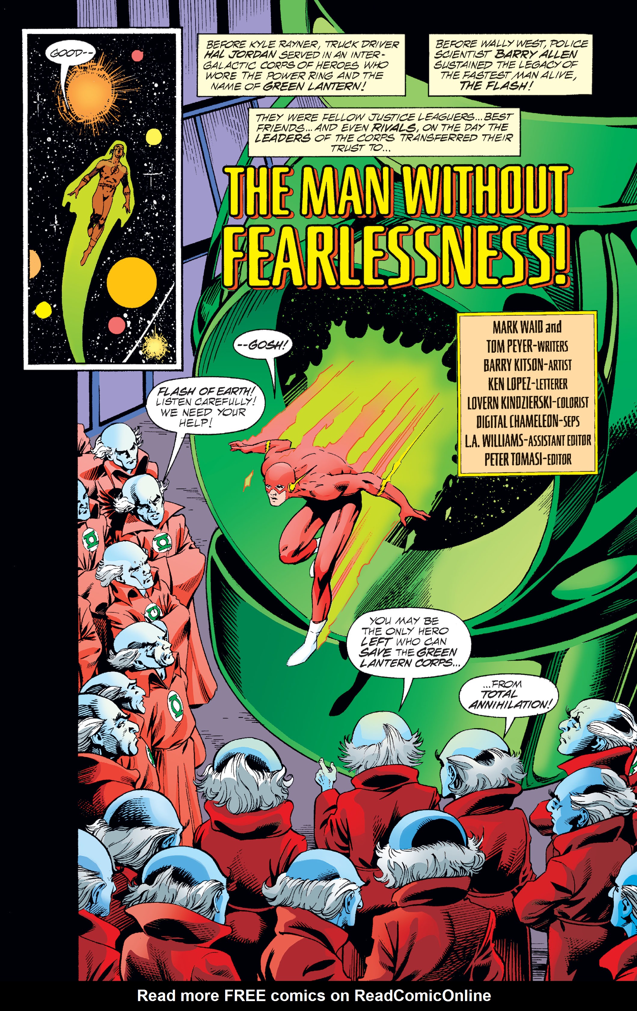 Read online Flash & Green Lantern: The Brave and the Bold comic -  Issue # _Deluxe Edition - 110