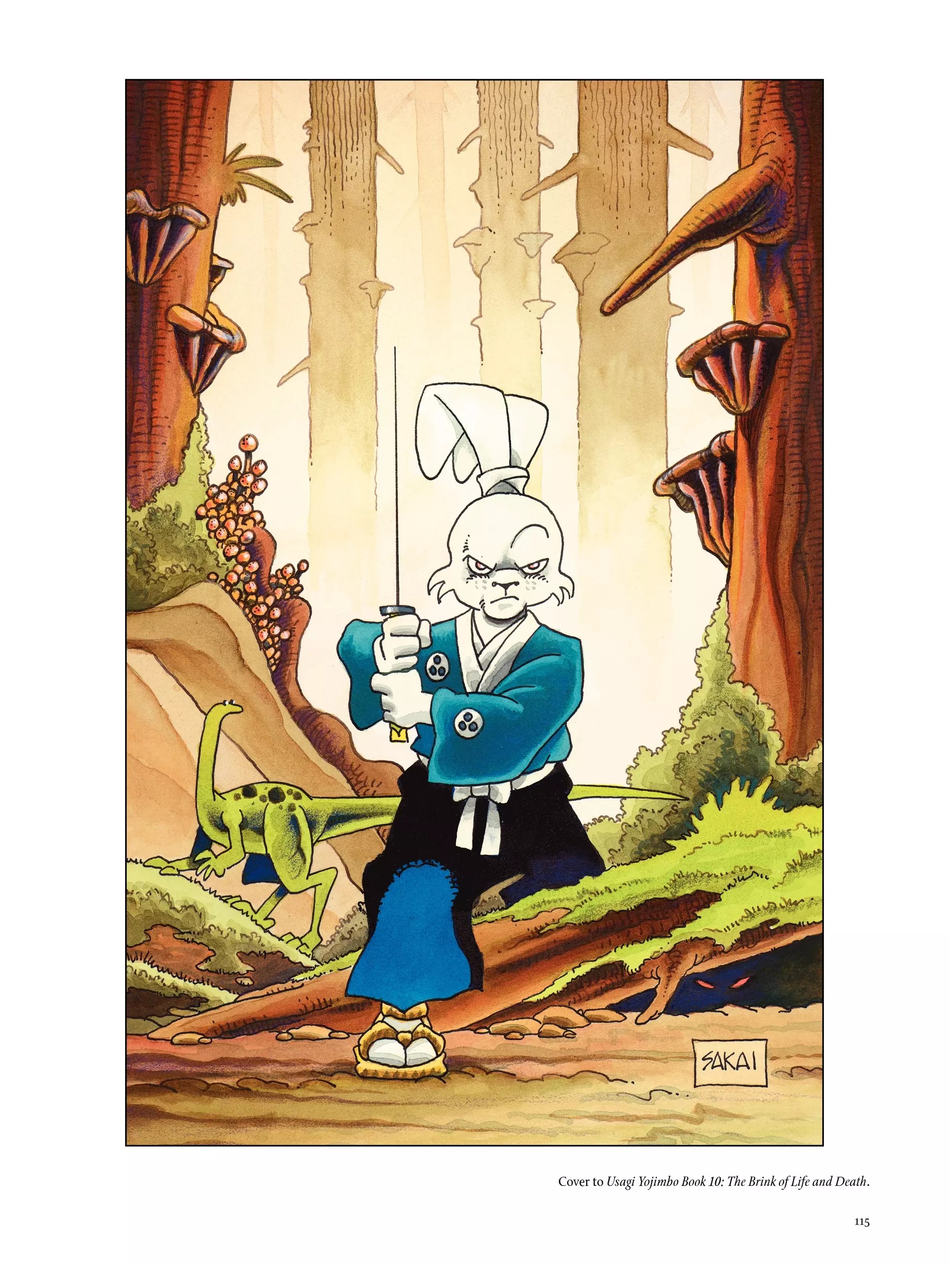 Read online The Art of Usagi Yojimbo comic -  Issue # TPB (Part 2) - 31