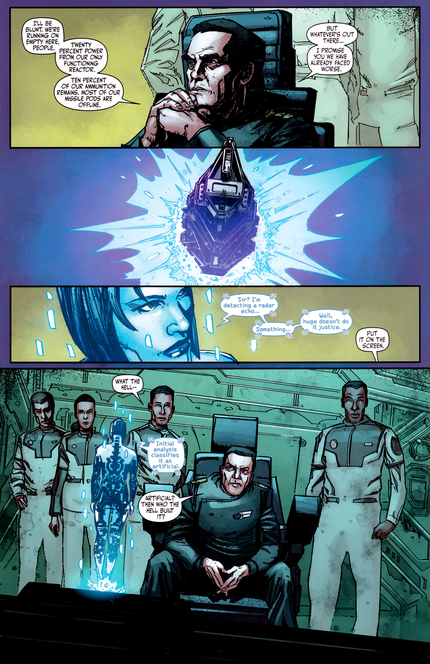 Read online Halo: Fall Of Reach - Invasion comic -  Issue #4 - 32
