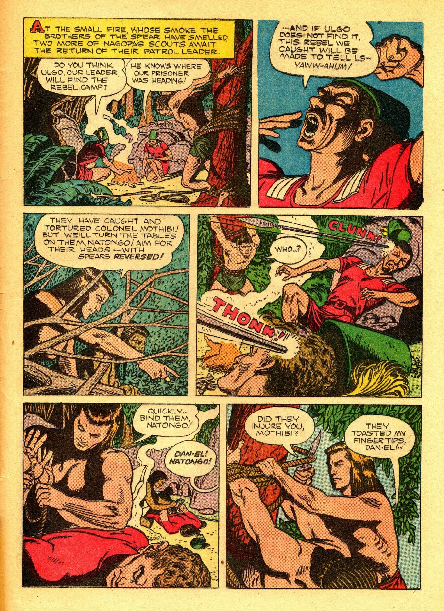 Read online Tarzan (1948) comic -  Issue #46 - 45