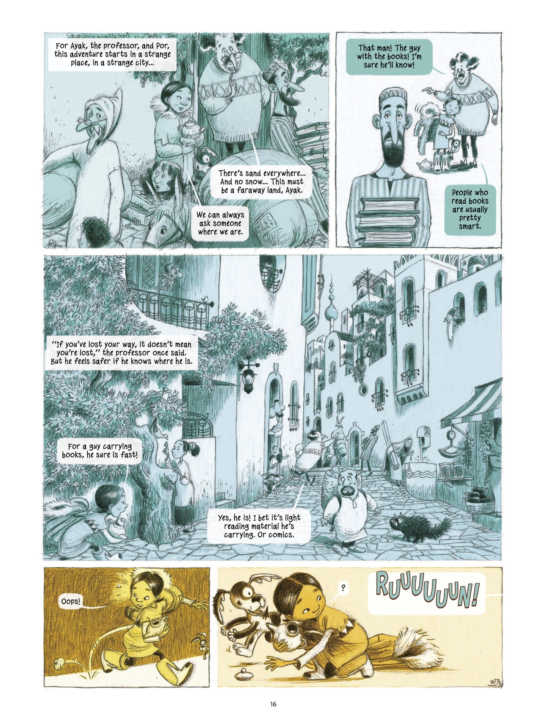 Read online Ayak & Por comic -  Issue #1 - 16