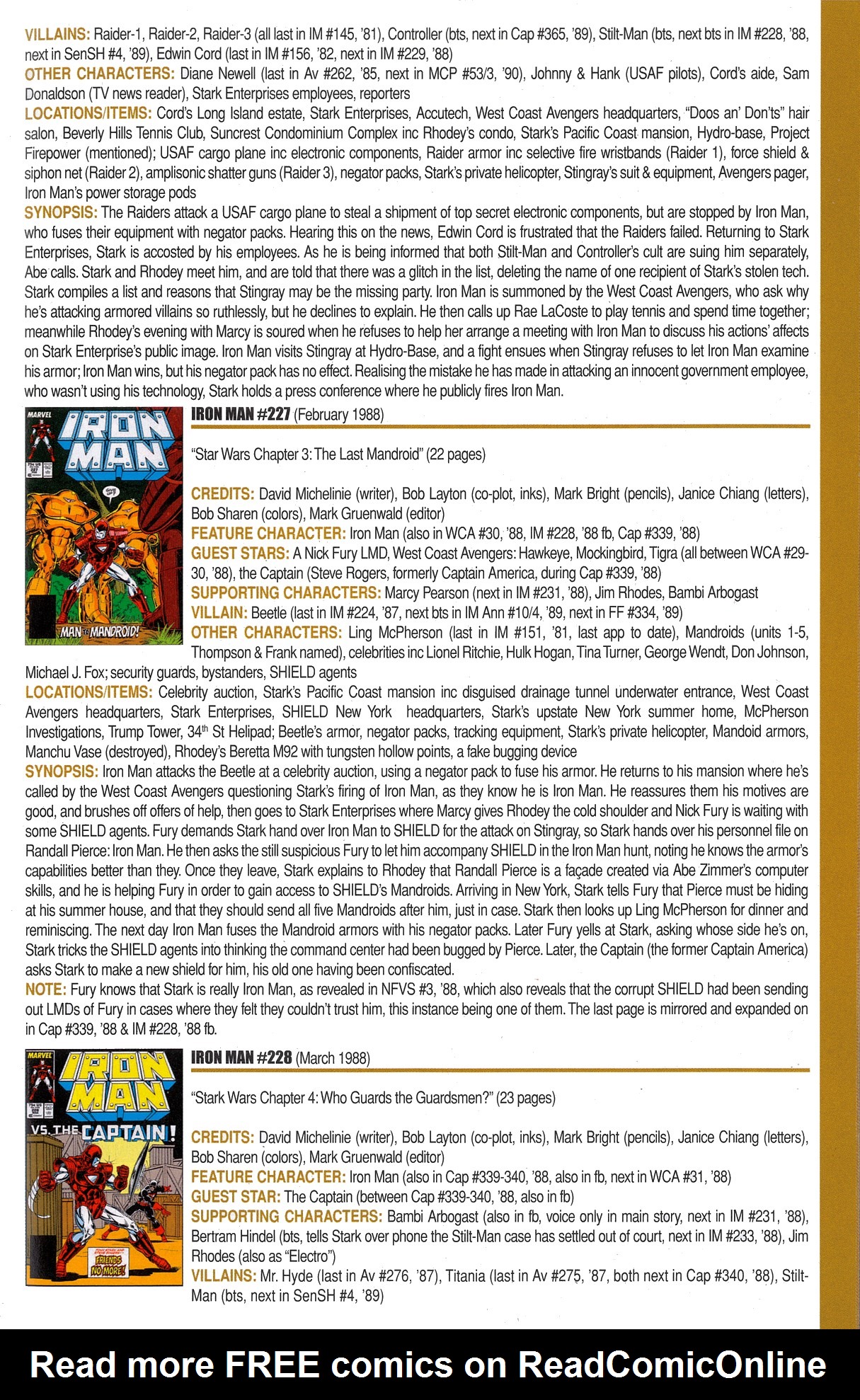 Read online Official Index to the Marvel Universe comic -  Issue #7 - 29