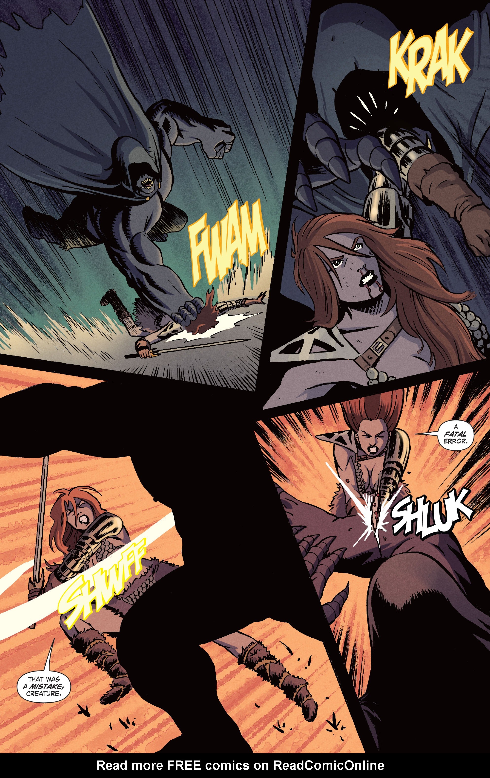 Read online Mars Attacks Red Sonja comic -  Issue #2 - 13