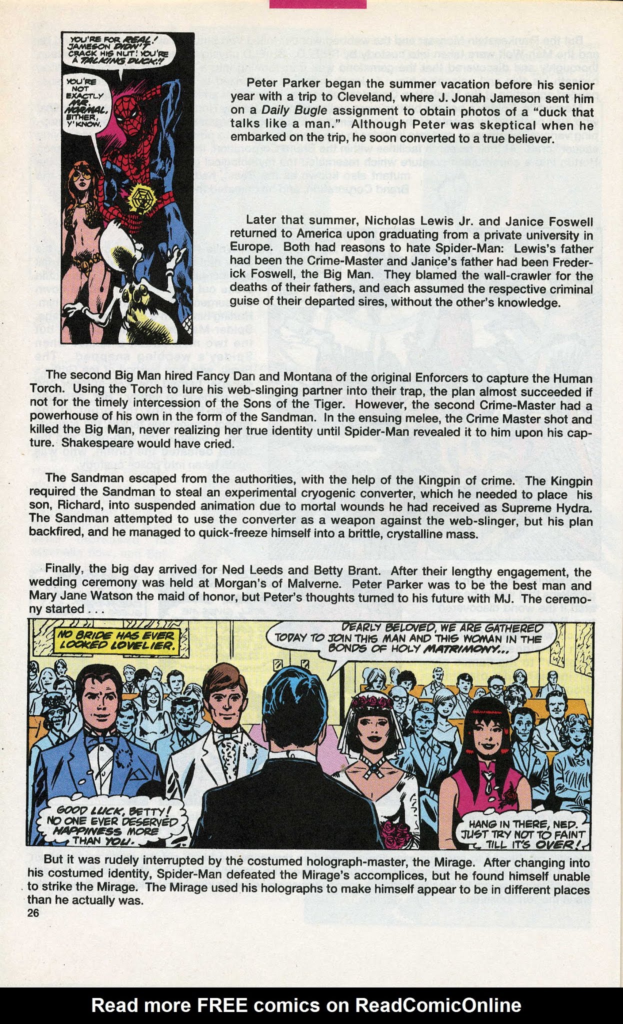 Read online Spider-Man Saga (1991) comic -  Issue #2 - 28