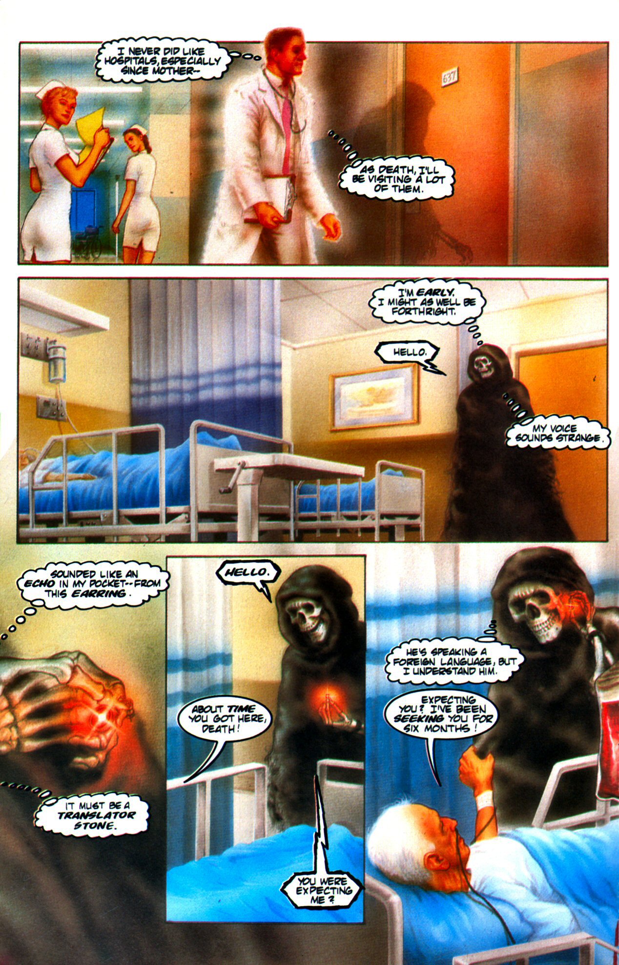 Read online Piers Anthony's Incarnations of Immortality: On A Pale Horse comic -  Issue #1 - 42