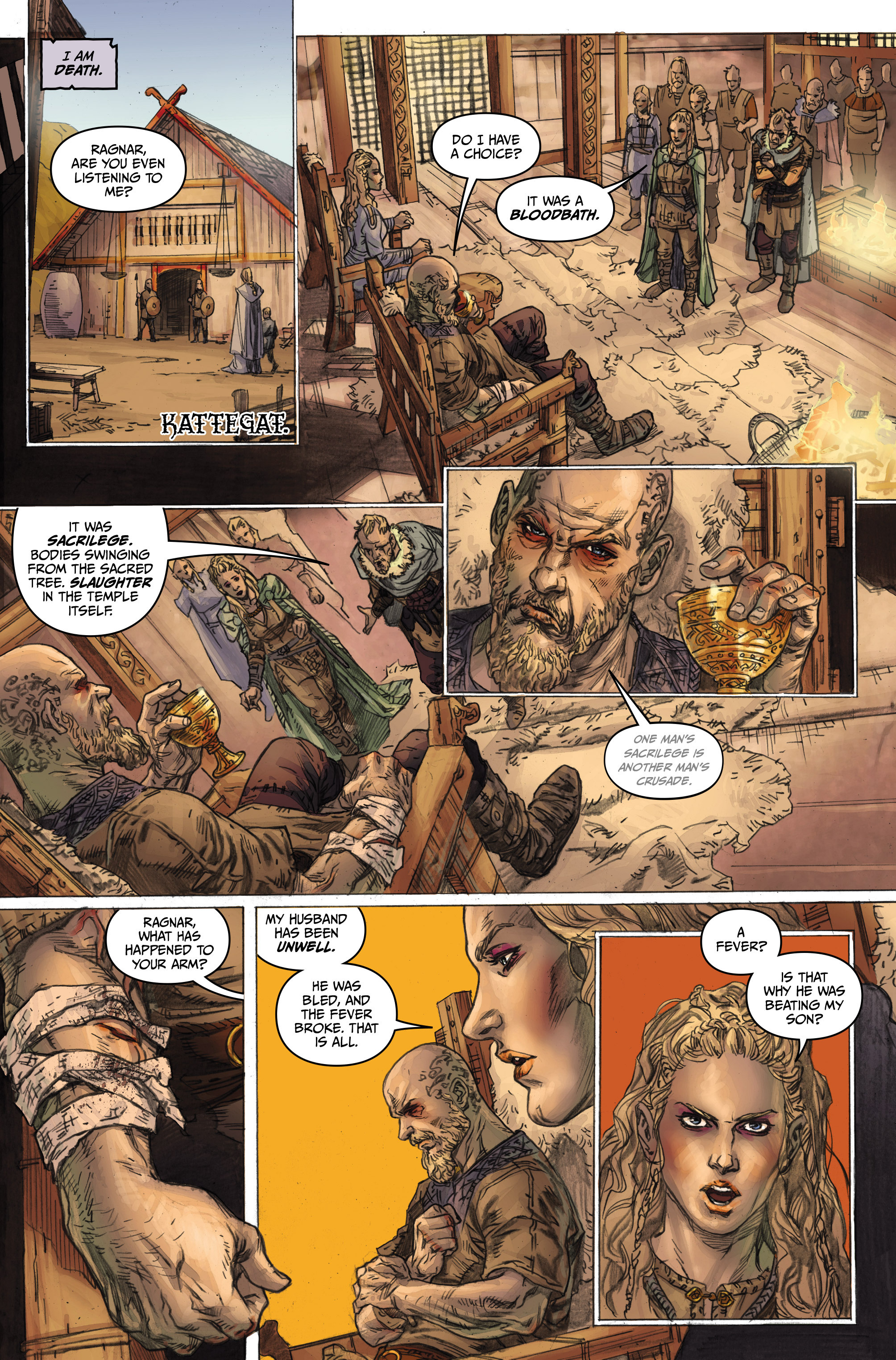 Read online Vikings: Uprising comic -  Issue #3 - 10