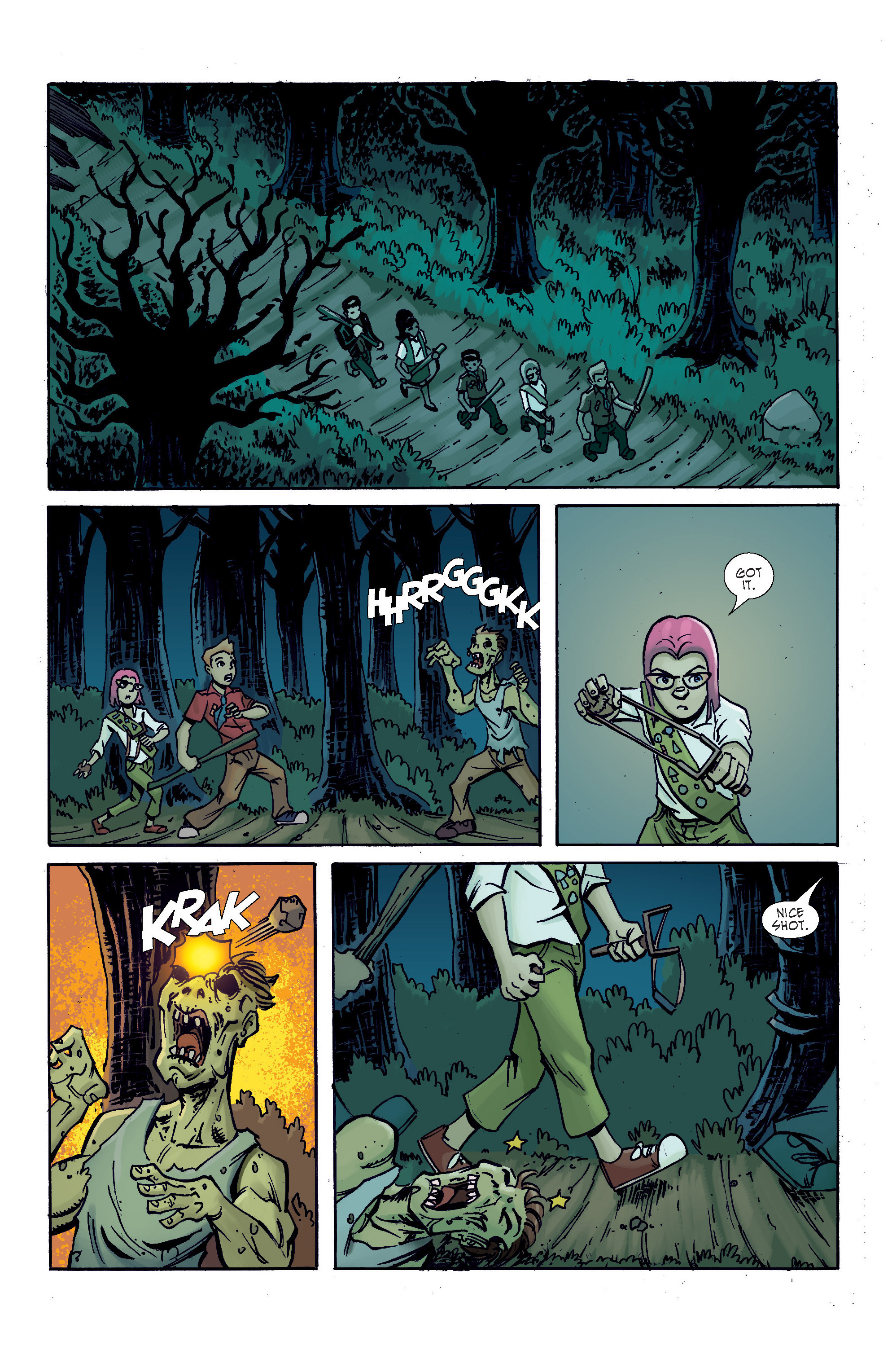 Read online Ghoul Scouts: Night of the Unliving Undead comic -  Issue #1 - 22