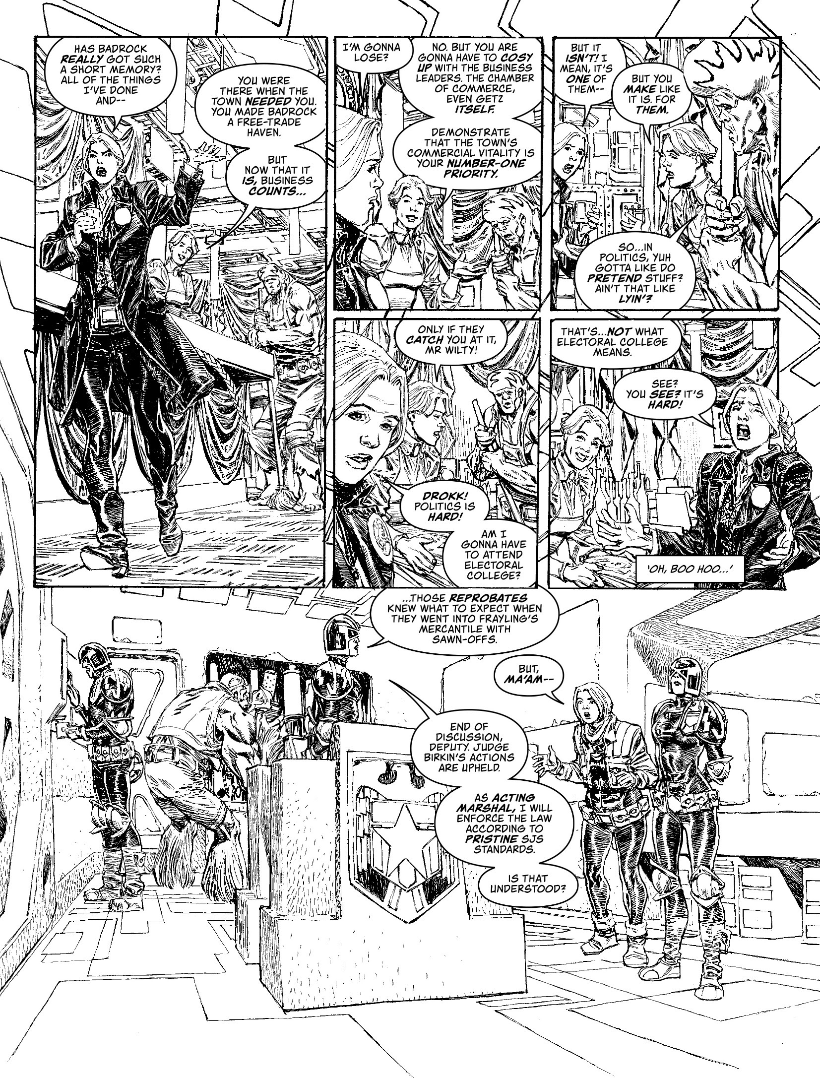 Read online Judge Dredd Megazine (Vol. 5) comic -  Issue #439 - 49