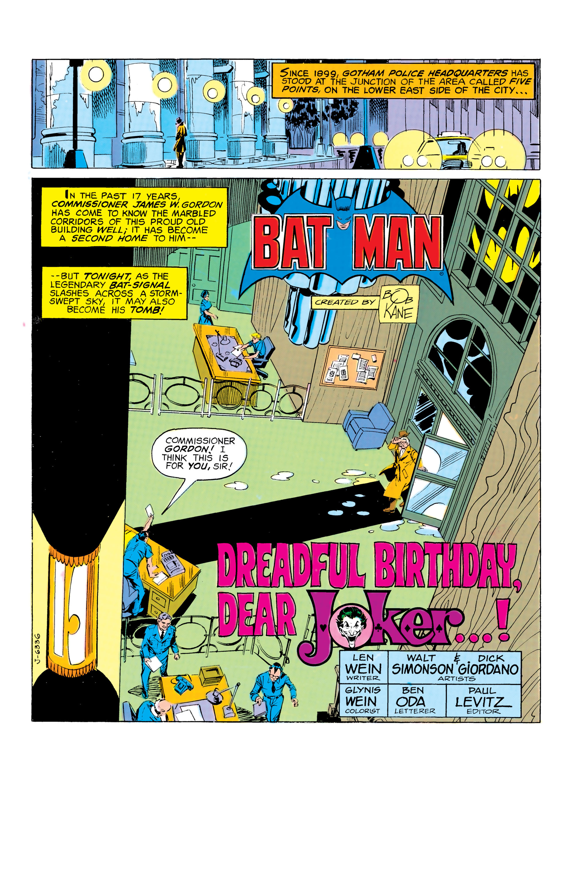 Read online Batman (1940) comic -  Issue #321 - 2