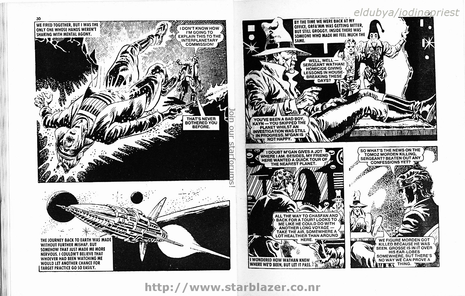 Read online Starblazer comic -  Issue #247 - 17