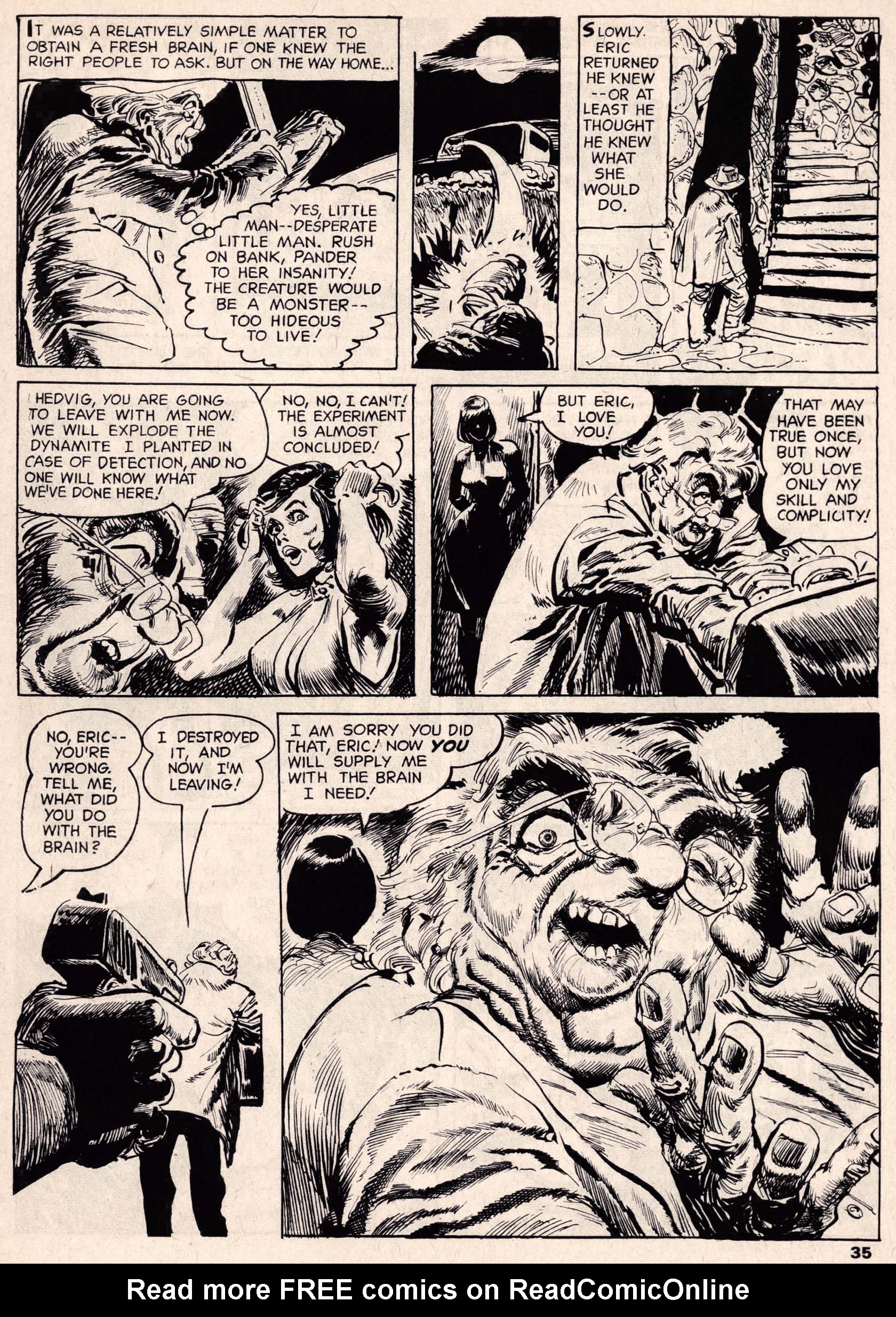 Read online Vampirella (1969) comic -  Issue #4 - 35