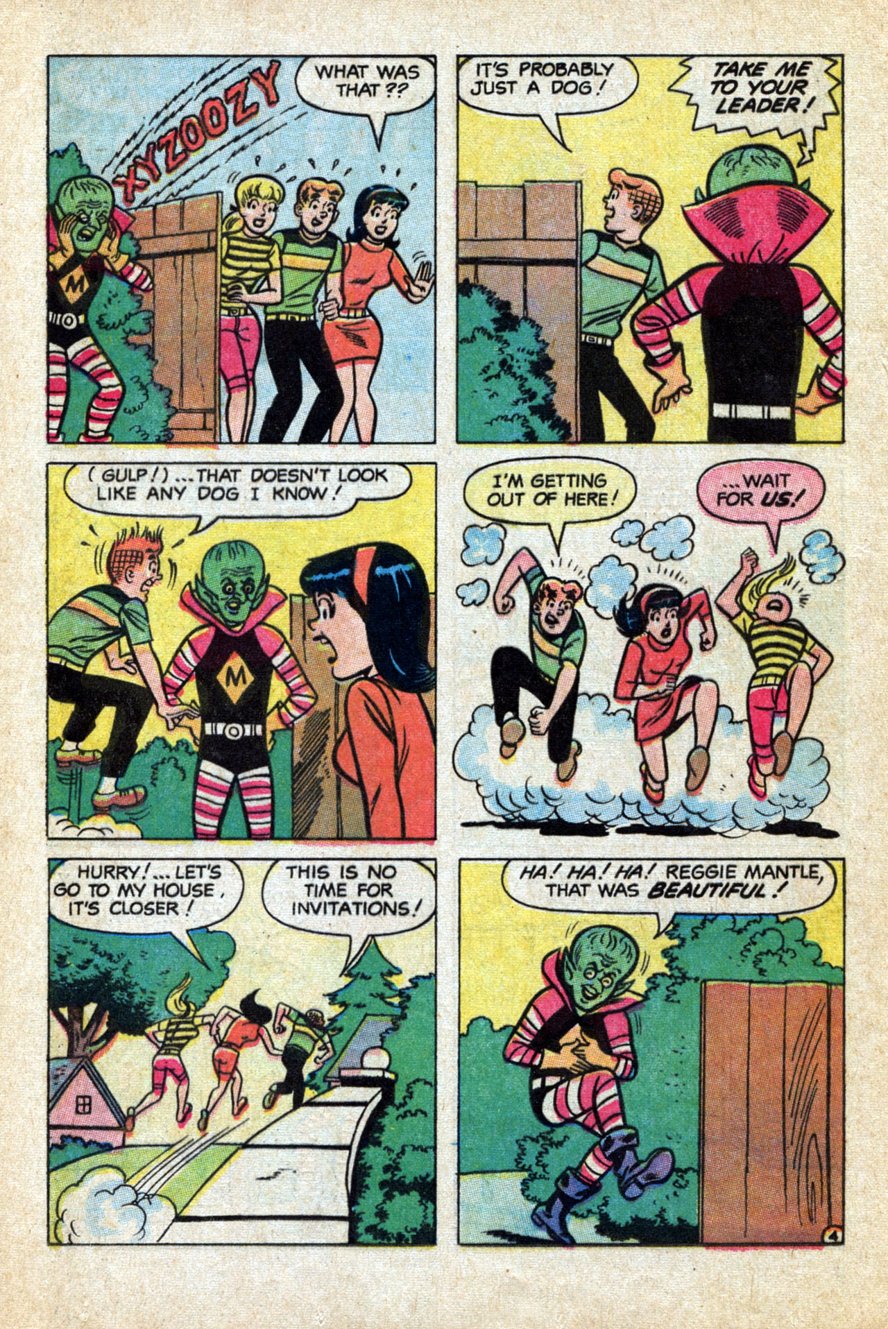 Read online Reggie and Me (1966) comic -  Issue #27 - 16