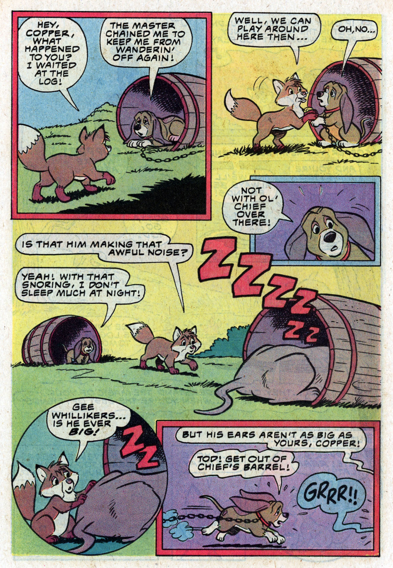Read online Walt Disney Productions' The Fox and the Hound comic -  Issue #1 - 18