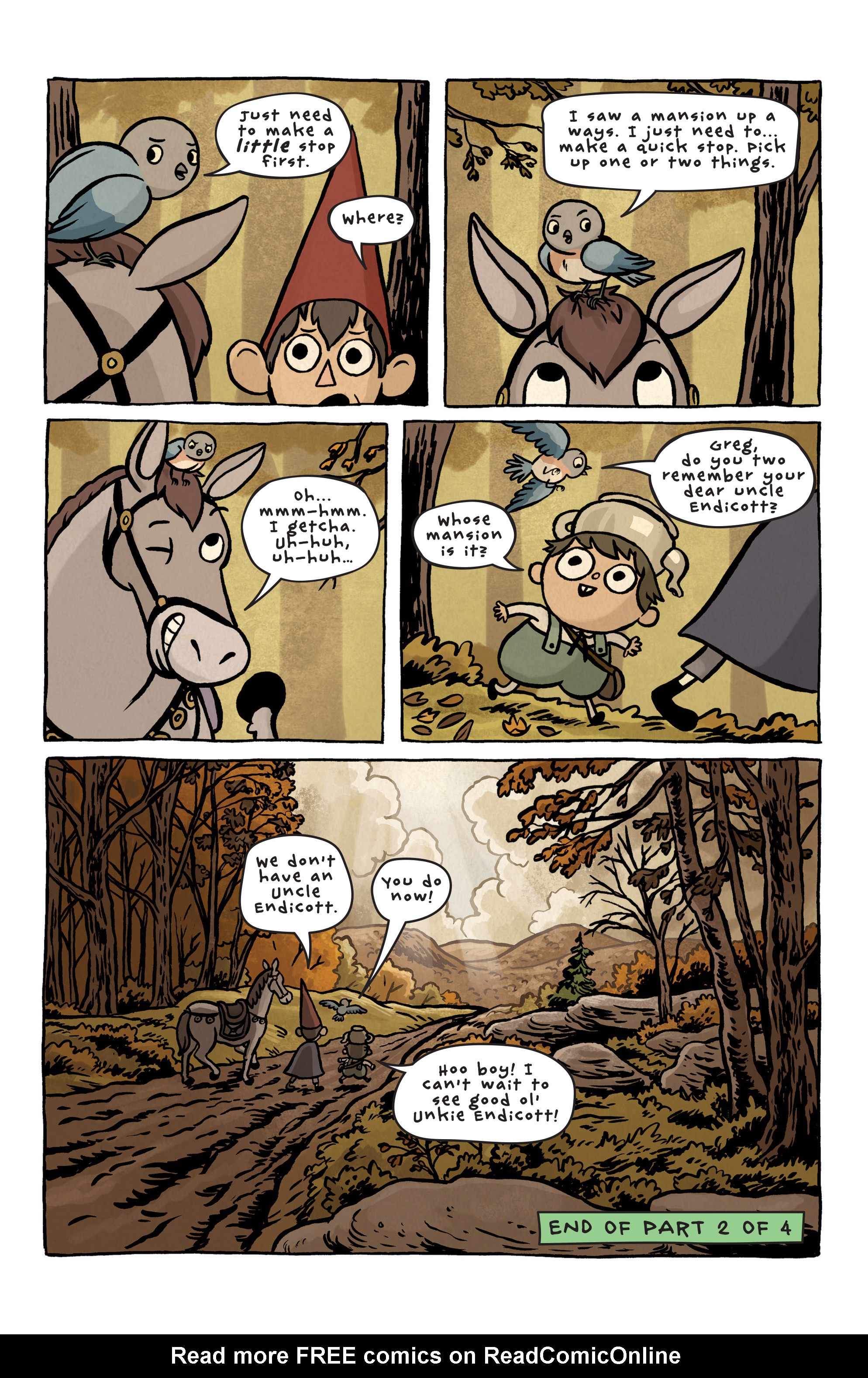 Read online Over the Garden Wall (2015) comic -  Issue #2 - 23