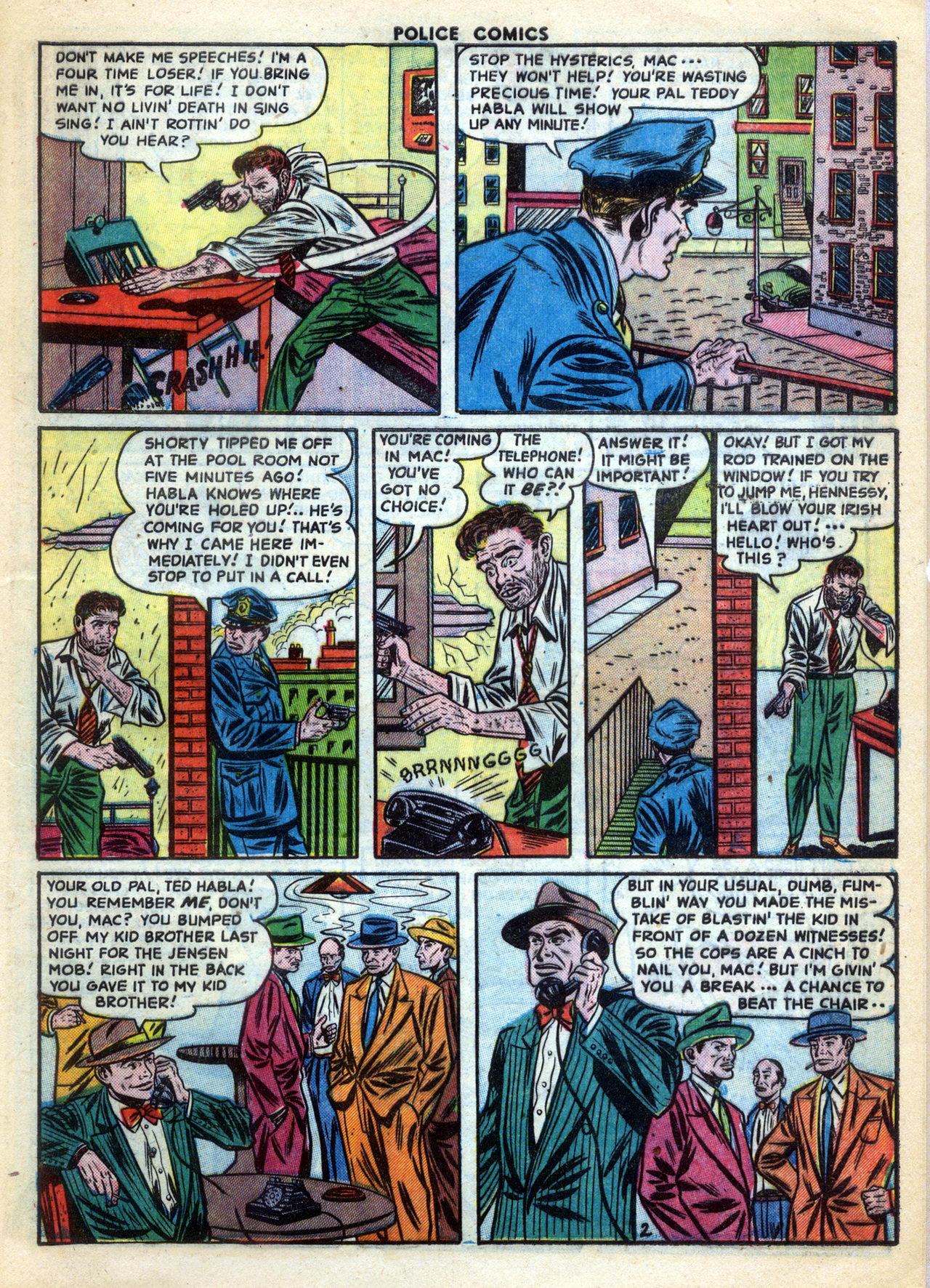 Read online Police Comics comic -  Issue #121 - 29