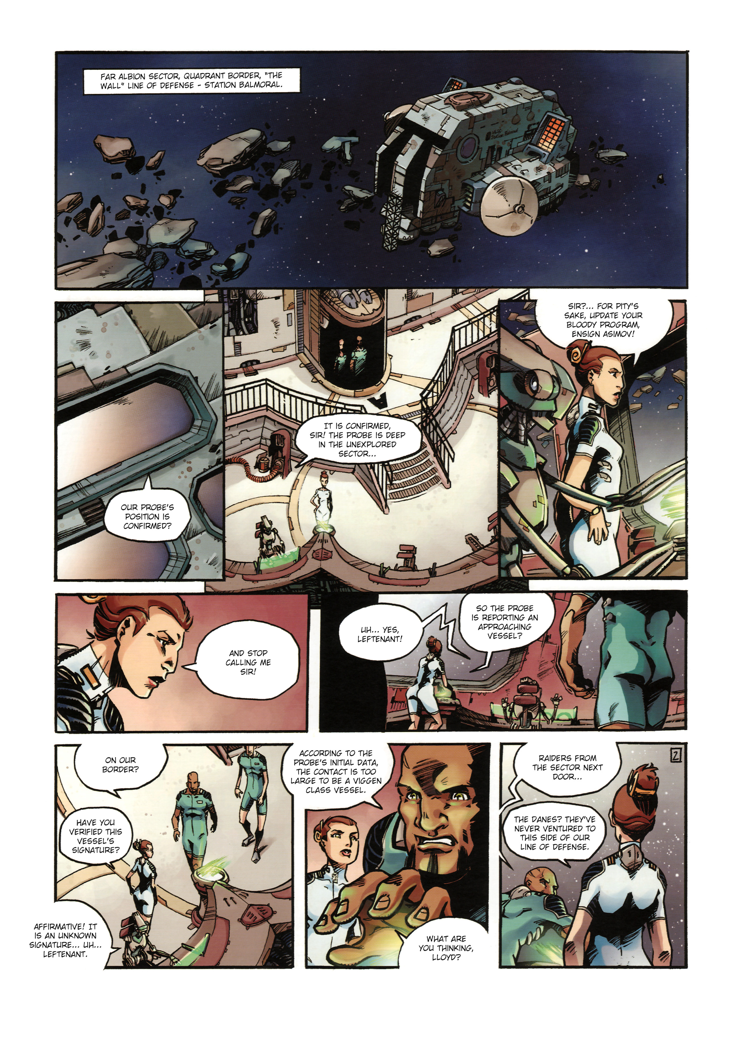 Read online Far Albion comic -  Issue #1 - 5