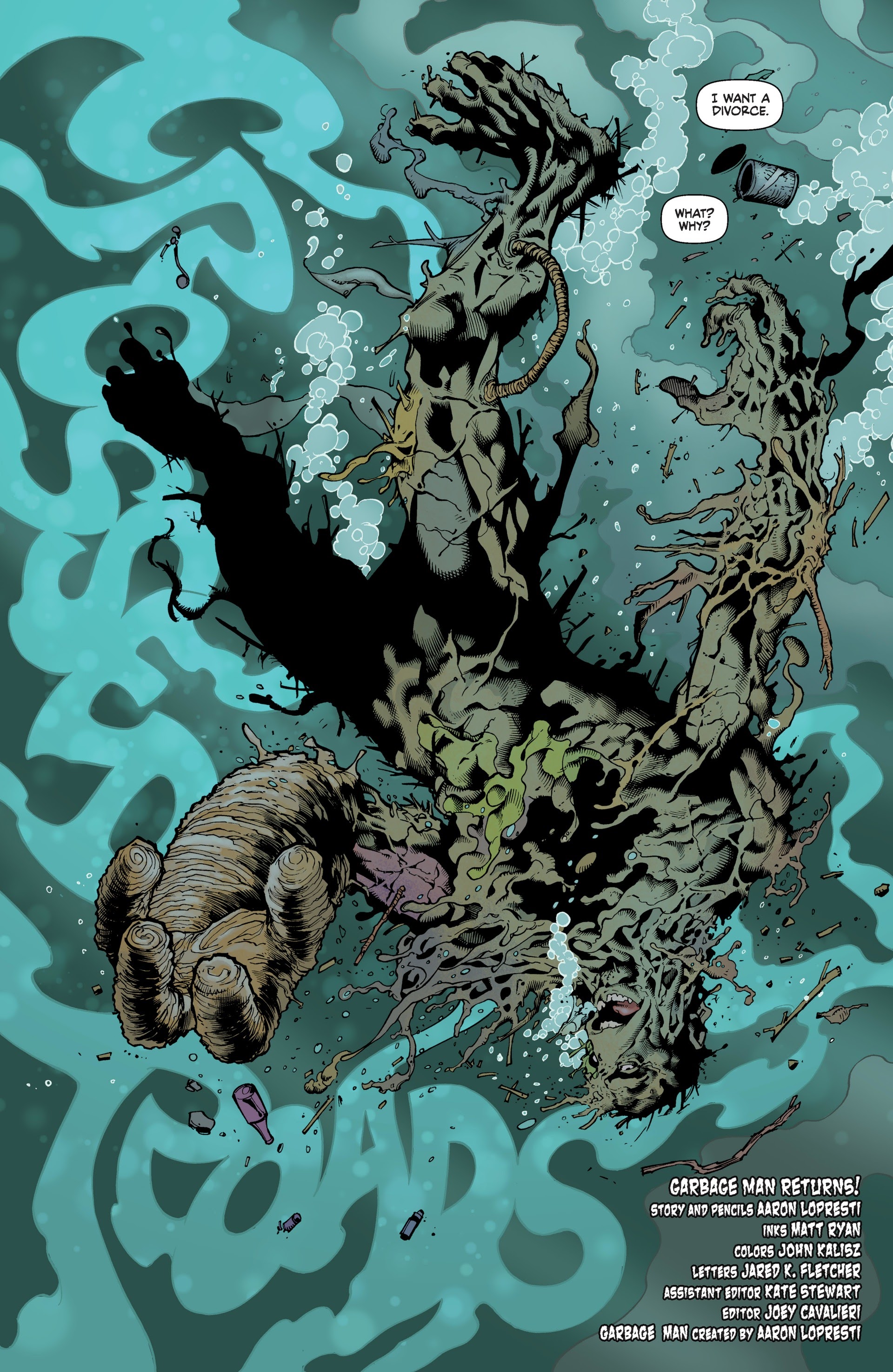 Read online Garbage Man comic -  Issue # TPB - 61