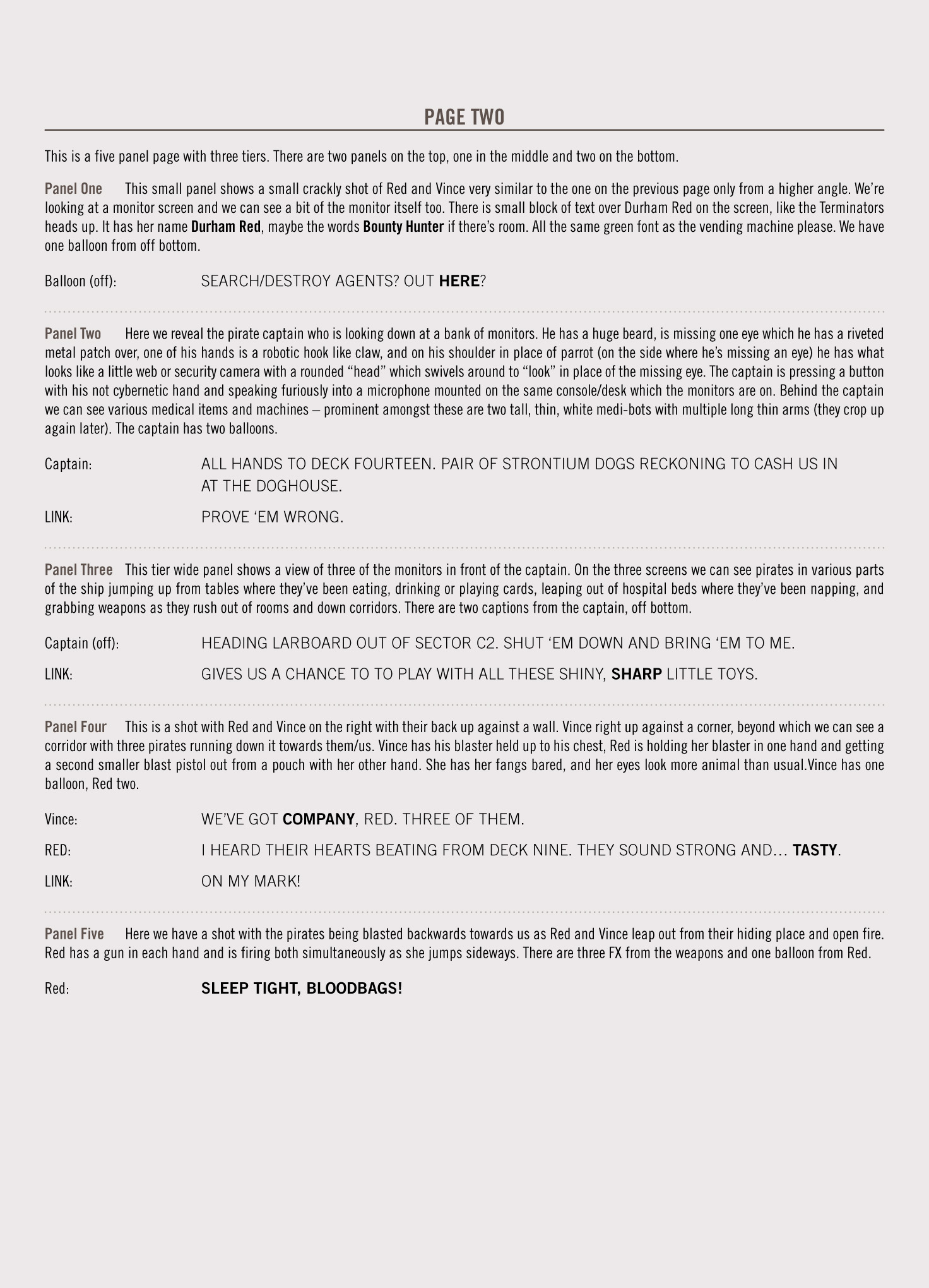 Read online 2000 AD Script Book comic -  Issue # TPB (Part 2) - 1