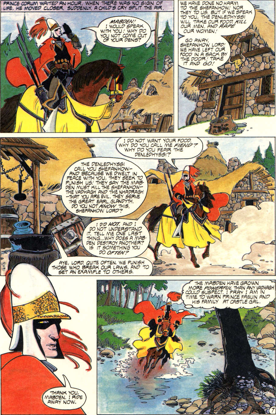 Read online The Chronicles of Corum comic -  Issue #1 - 9