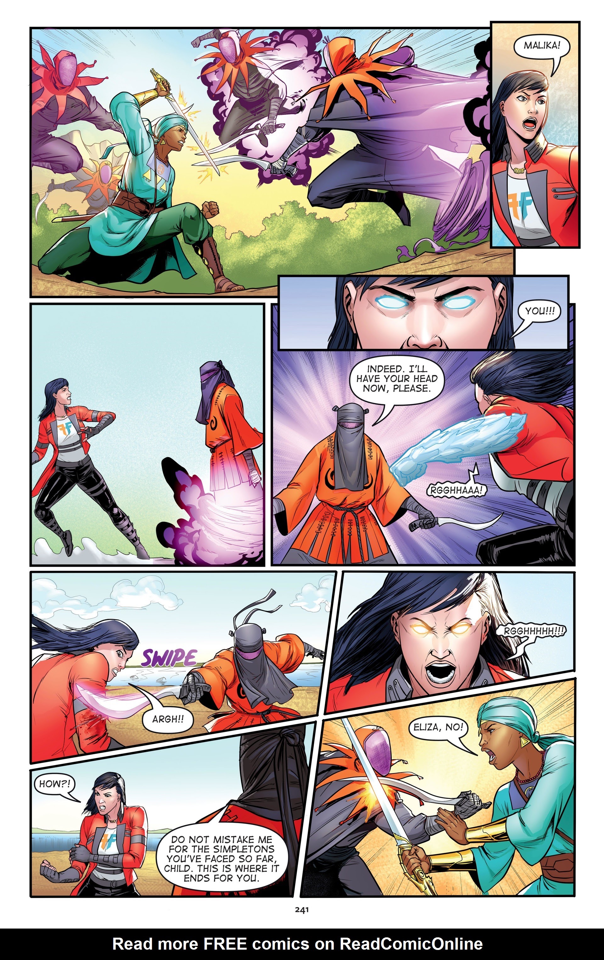 Read online Malika: Warrior Queen comic -  Issue # TPB 2 (Part 3) - 43