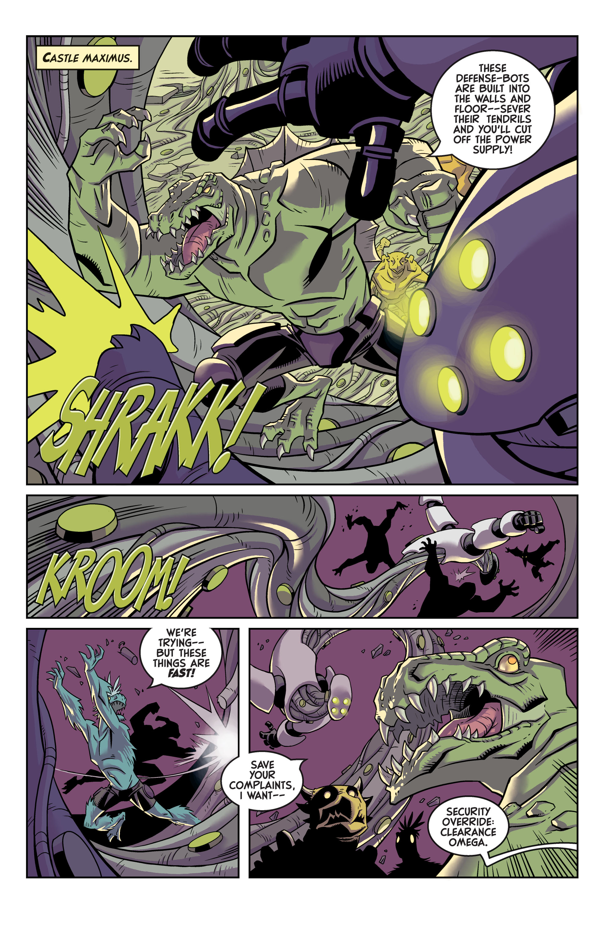 Read online Super Dinosaur (2011) comic -  Issue #7 - 7