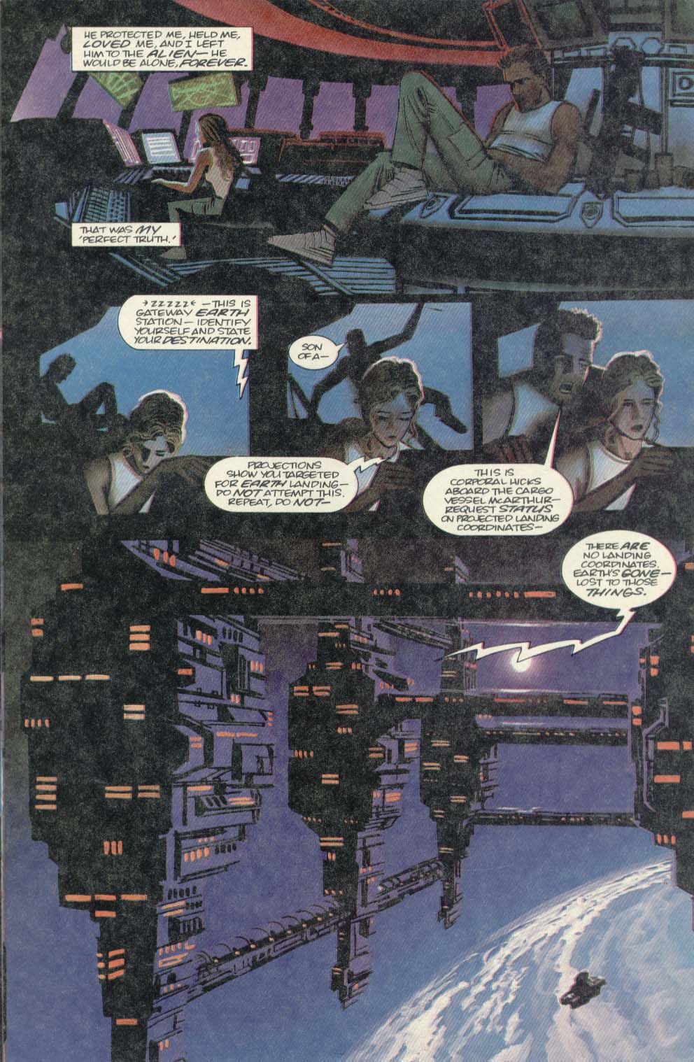Read online Aliens (1989) comic -  Issue #4 - 17