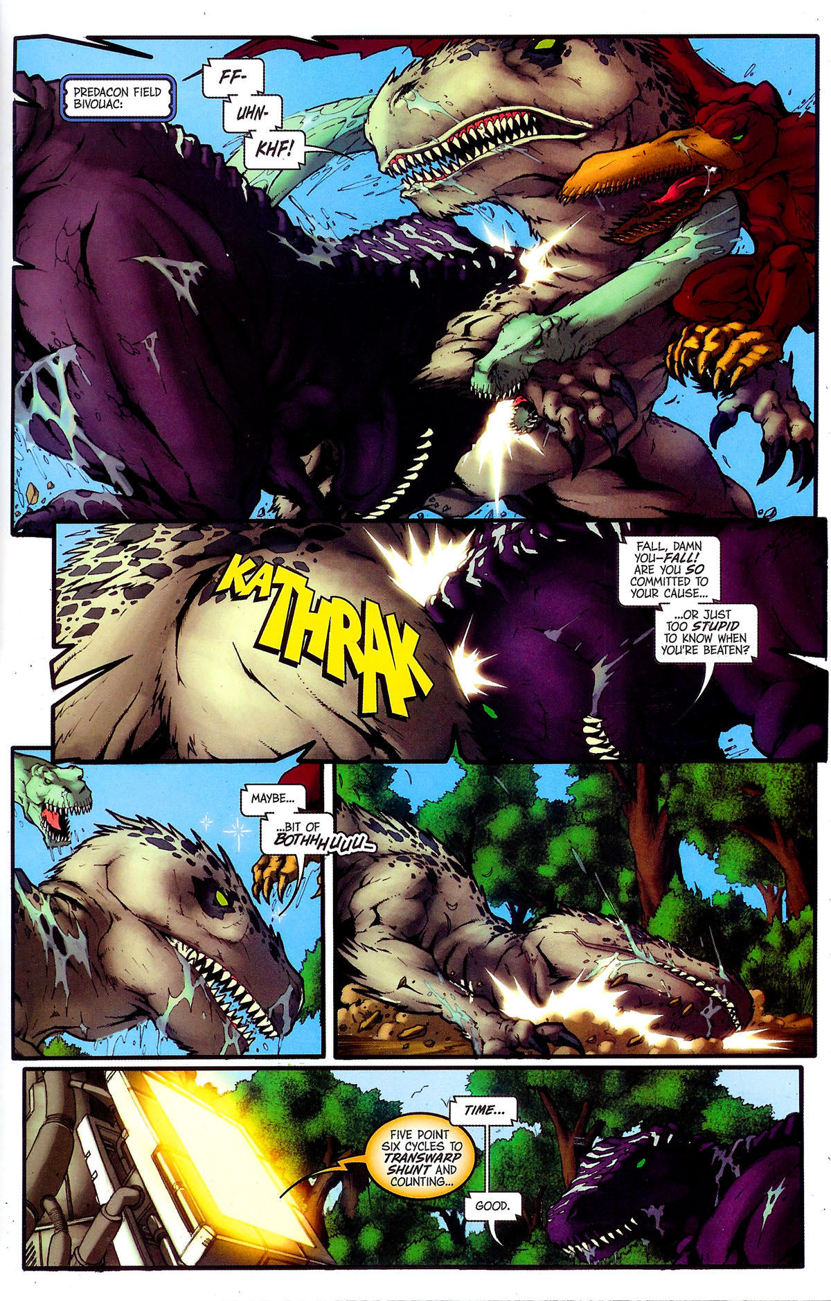 Read online Transformers, Beast Wars: The Gathering comic -  Issue #4 - 12