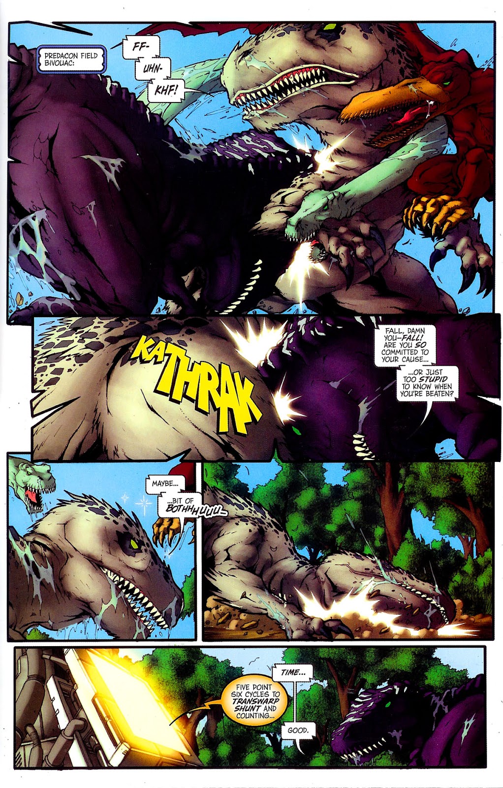 Transformers, Beast Wars: The Gathering issue 4 - Page 12