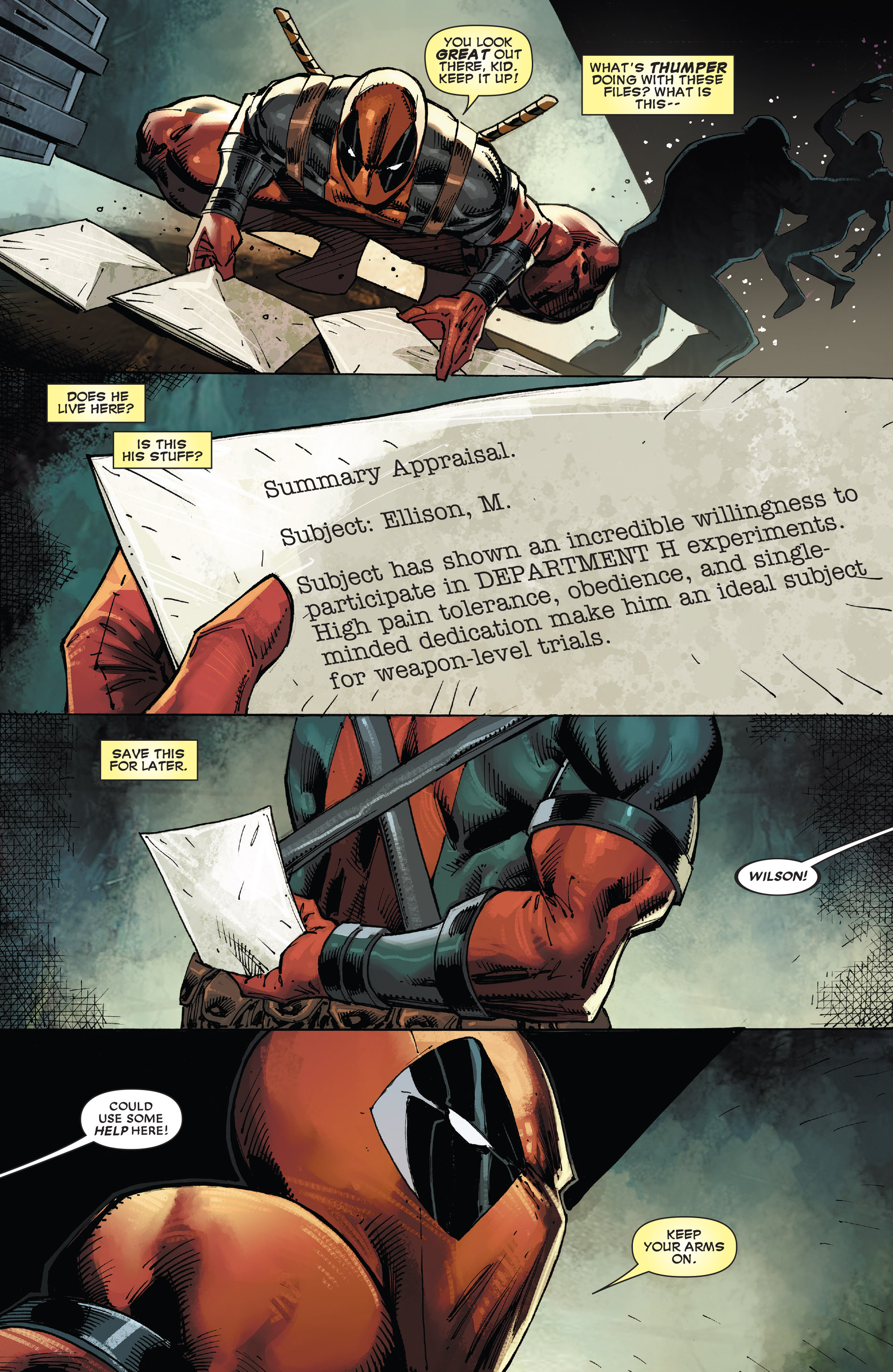 Read online Deadpool: Bad Blood comic -  Issue # Full - 49