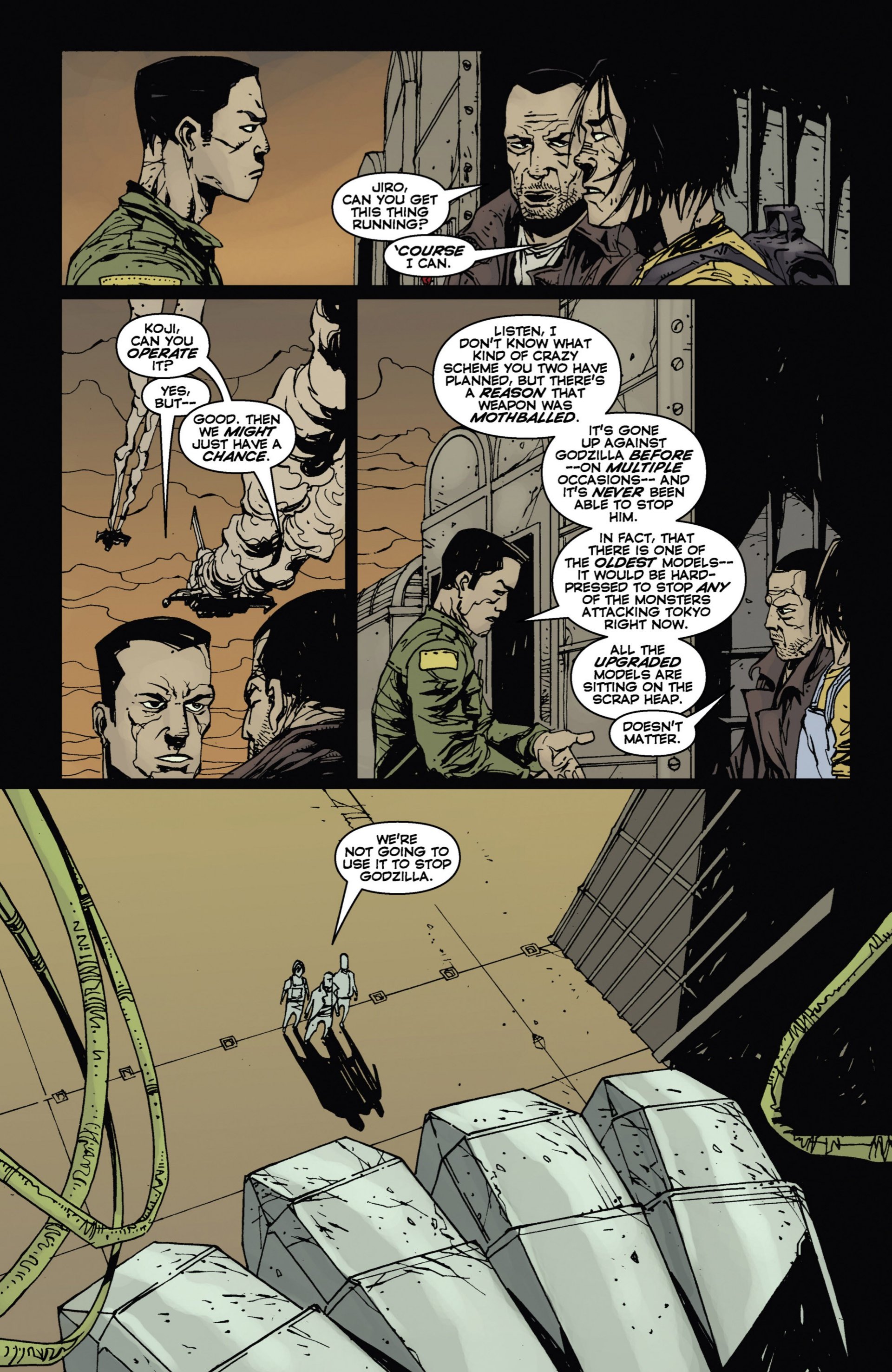 Read online Godzilla: Gangsters and Goliaths comic -  Issue # Full - 101
