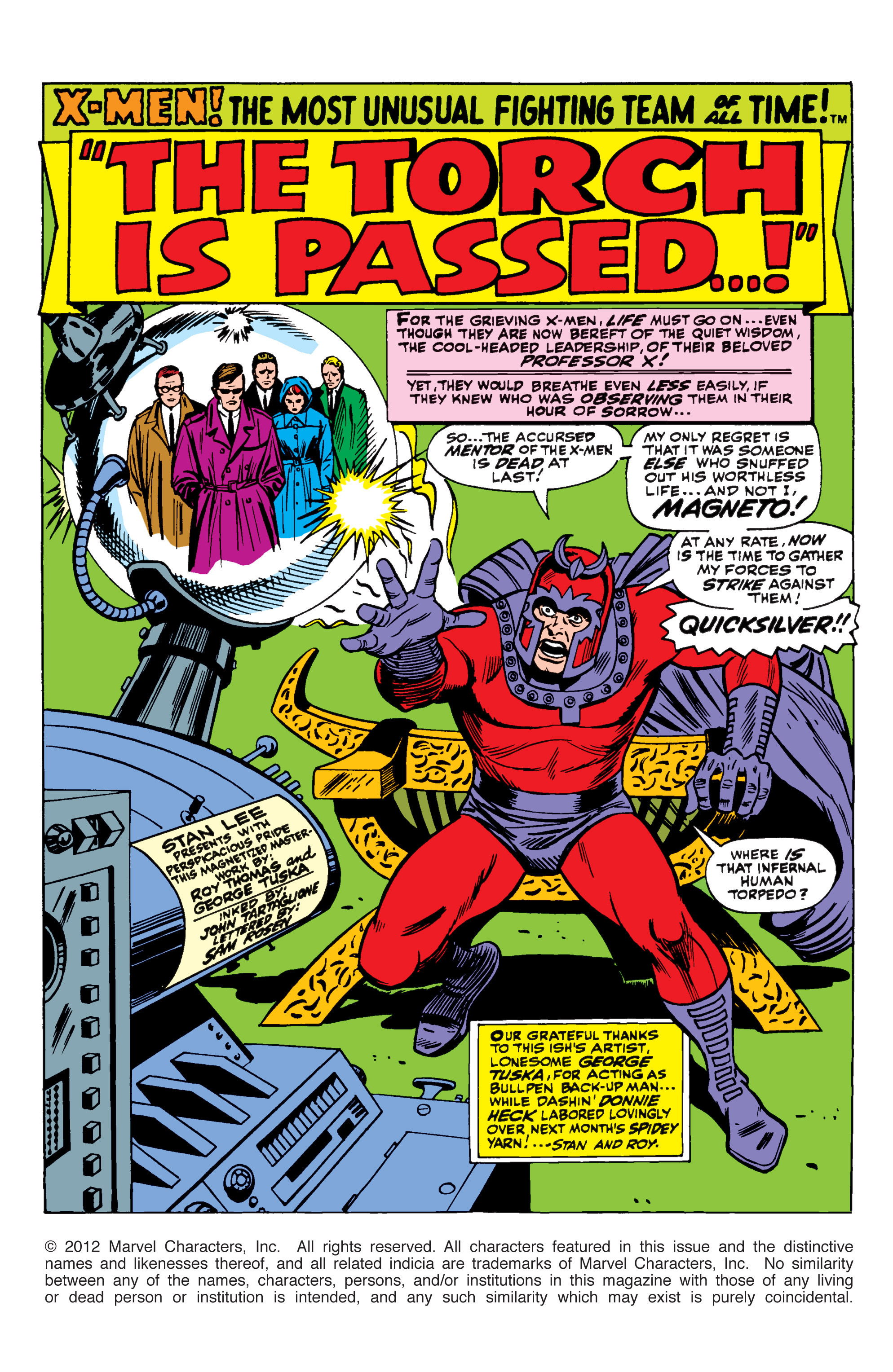 Read online Uncanny X-Men (1963) comic -  Issue #43 - 2