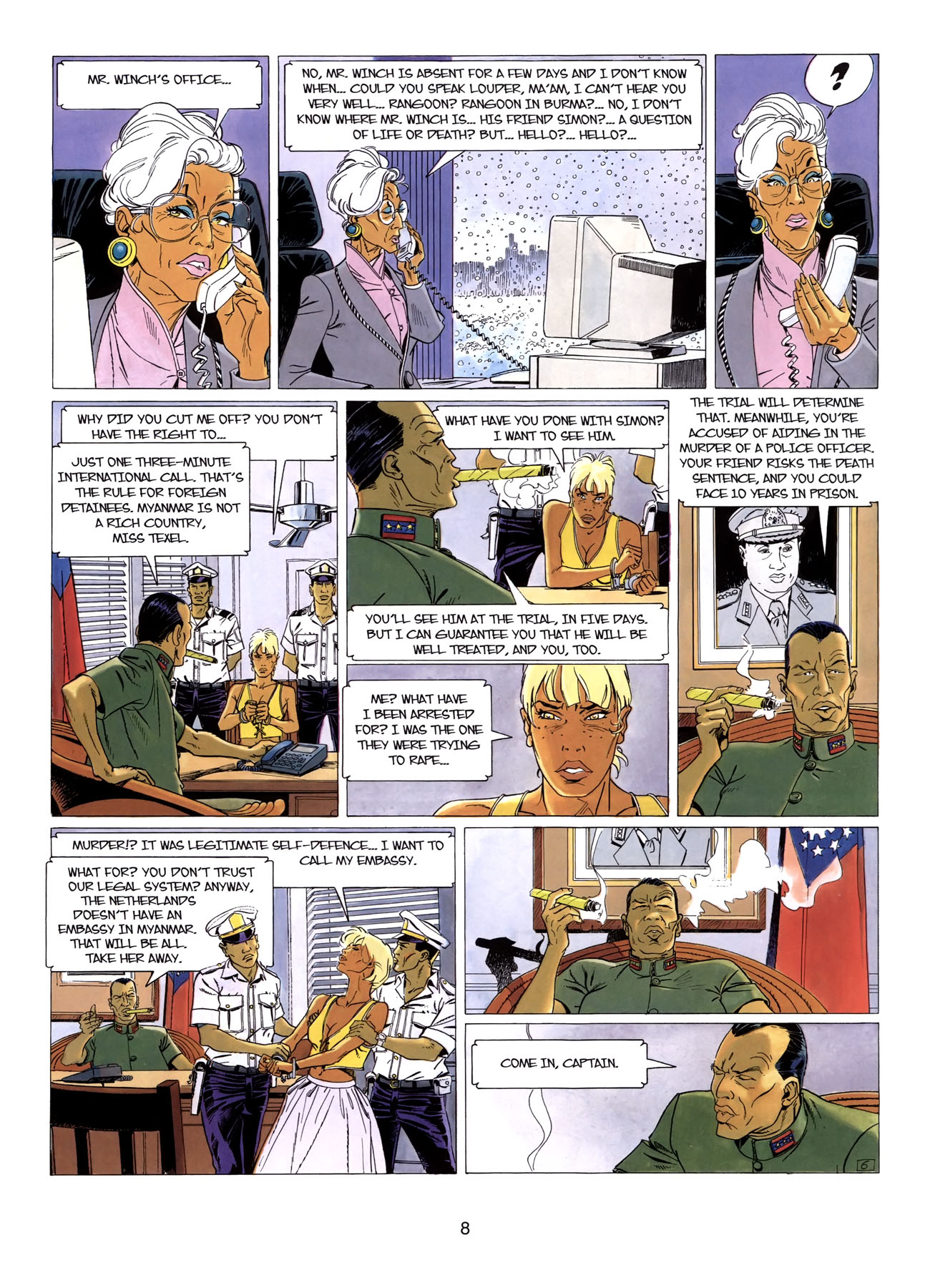 Read online Largo Winch comic -  Issue # TPB 4 - 9
