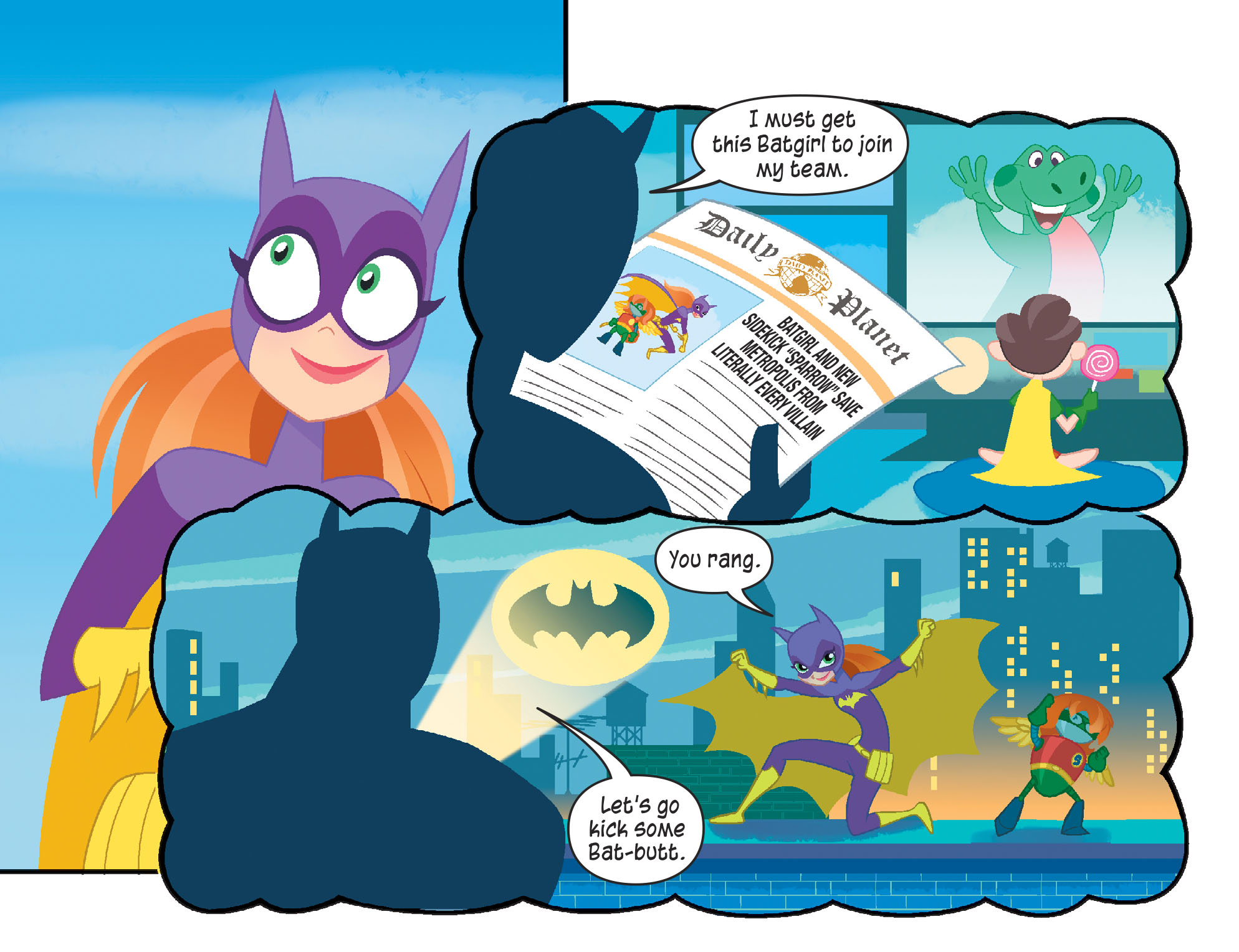 Read online DC Super Hero Girls: Weird Science comic -  Issue #10 - 20