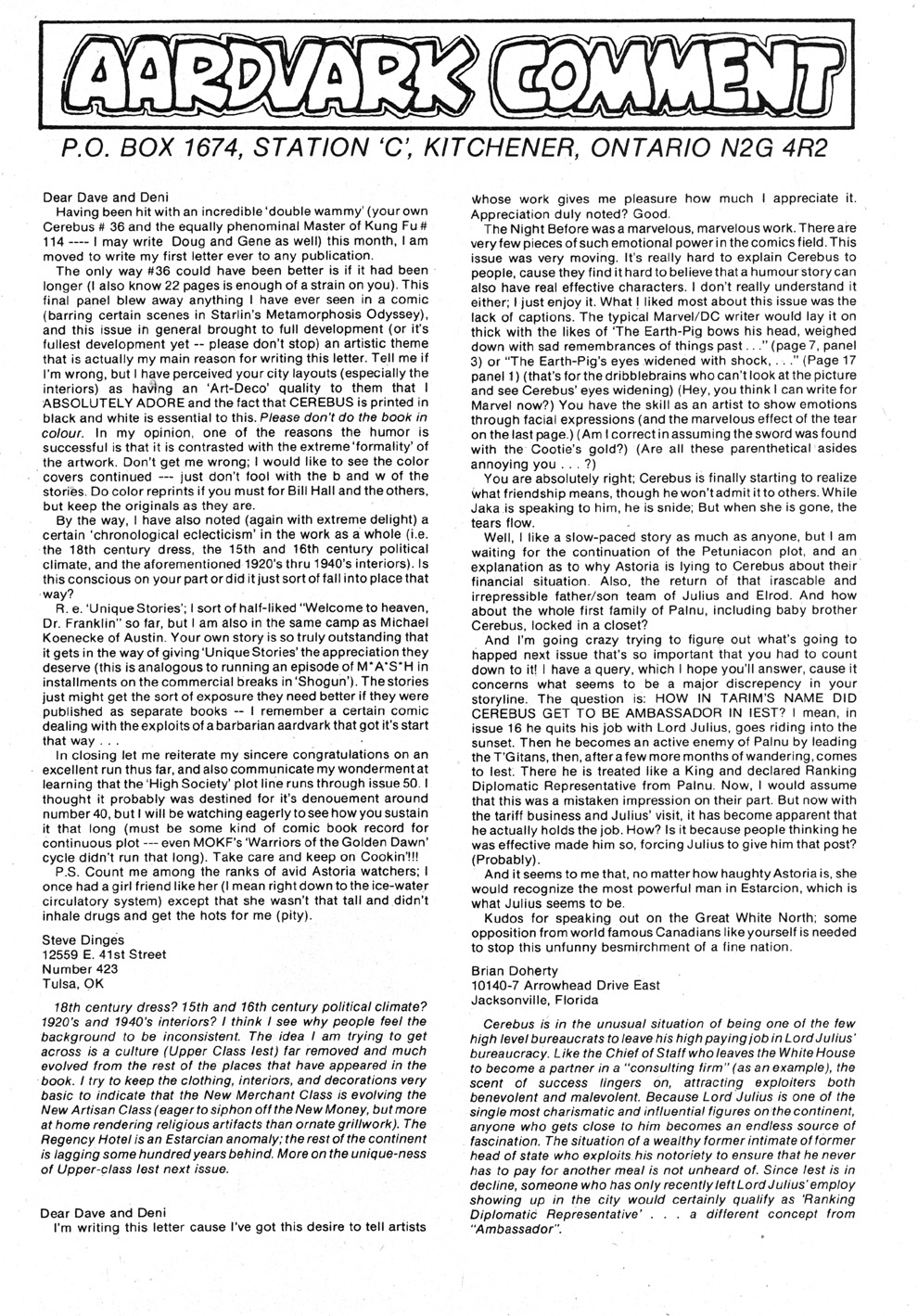 Cerebus Issue #38 #38 - English 23
