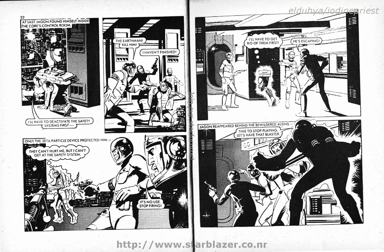 Read online Starblazer comic -  Issue #80 - 13