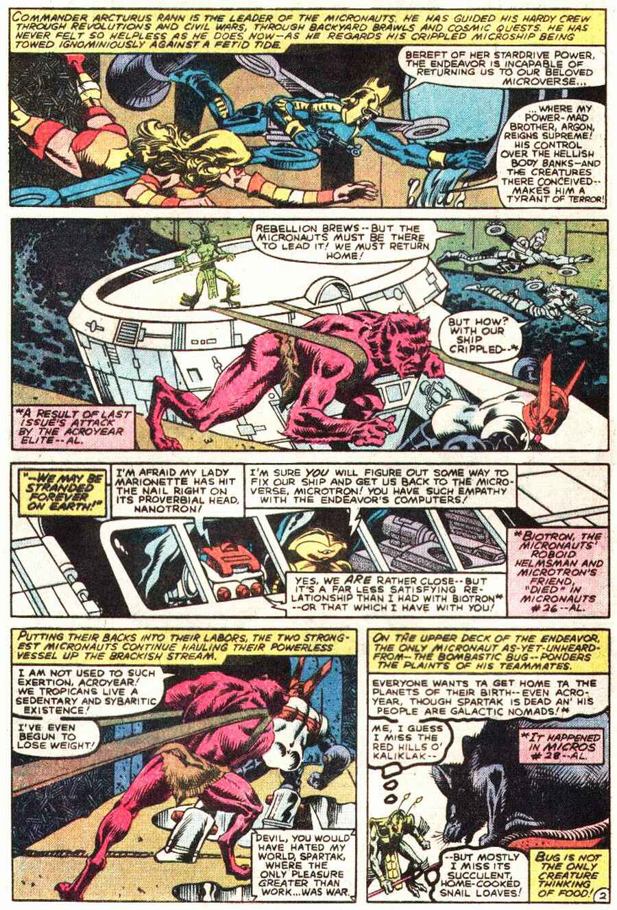Read online Micronauts (1979) comic -  Issue #40 - 3