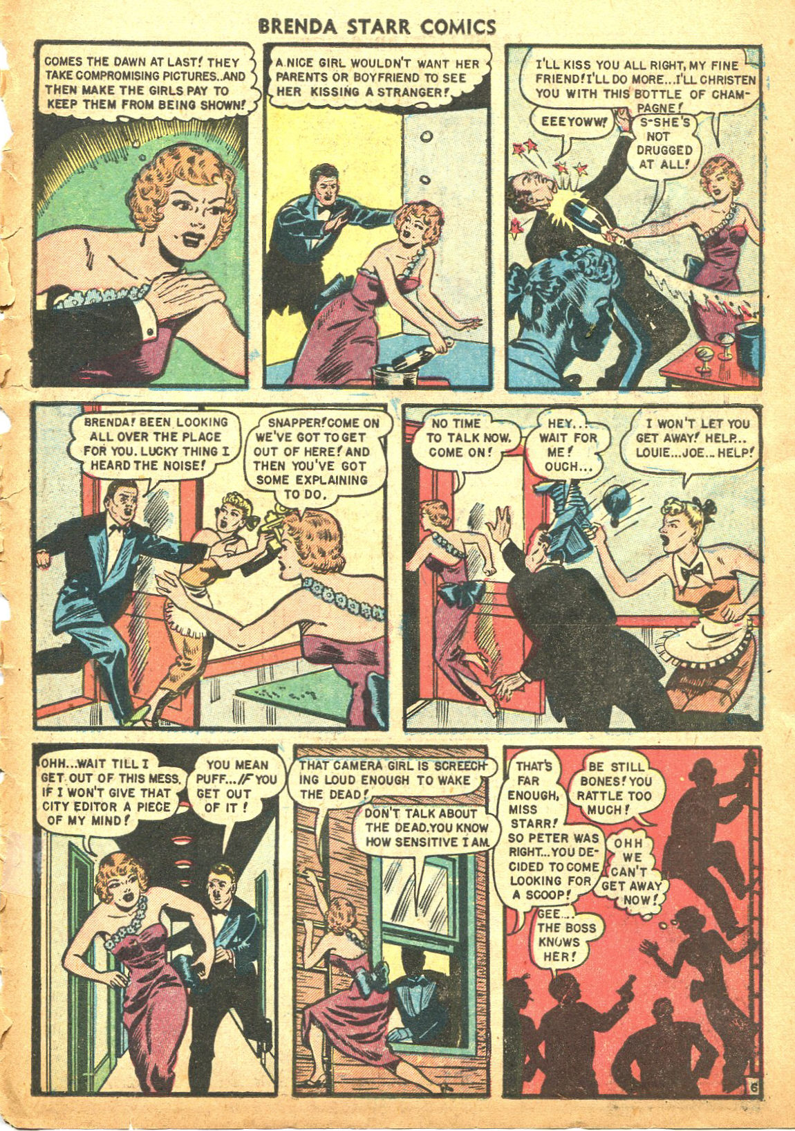 Read online Brenda Starr (1948) comic -  Issue #10 - 31