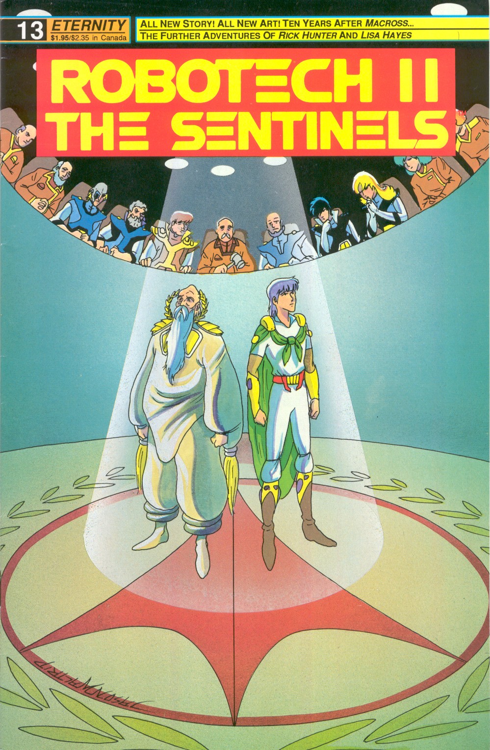 Robotech II: The Sentinels issue Robotech II: The Sentinels Book 1 Issue #13 - Page 1