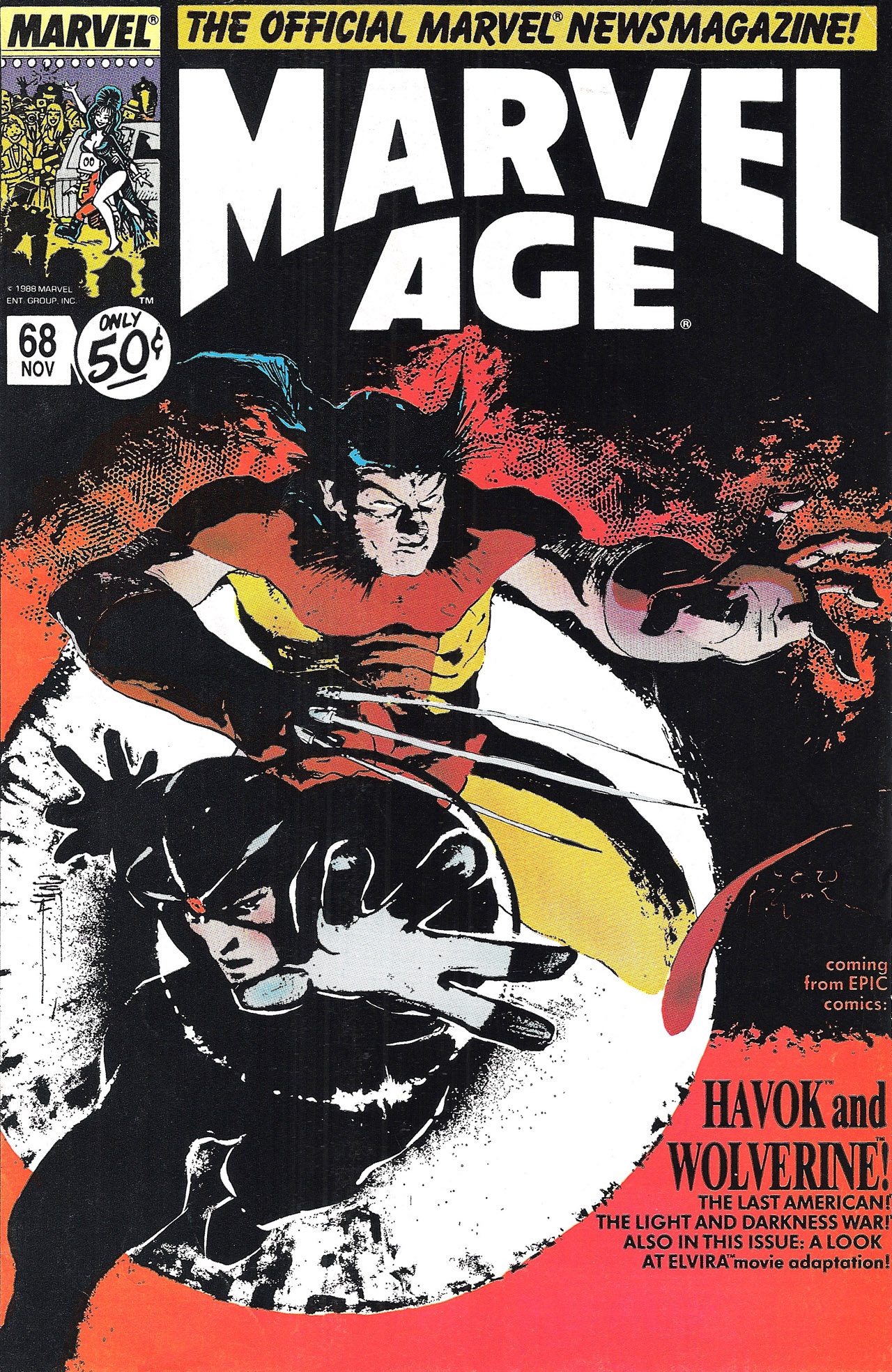Read online Marvel Age comic -  Issue #68 - 1