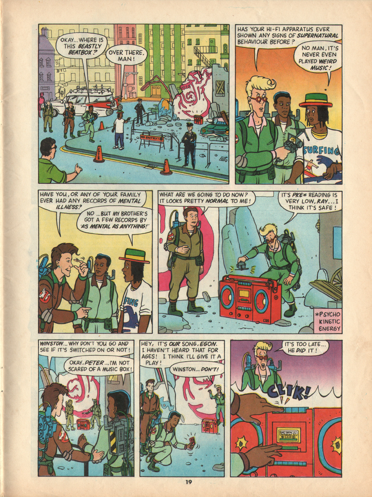 Read online The Real Ghostbusters comic -  Issue #28 - 19