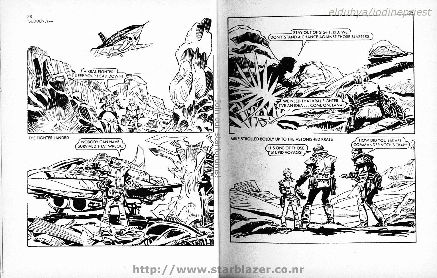 Read online Starblazer comic -  Issue #96 - 21
