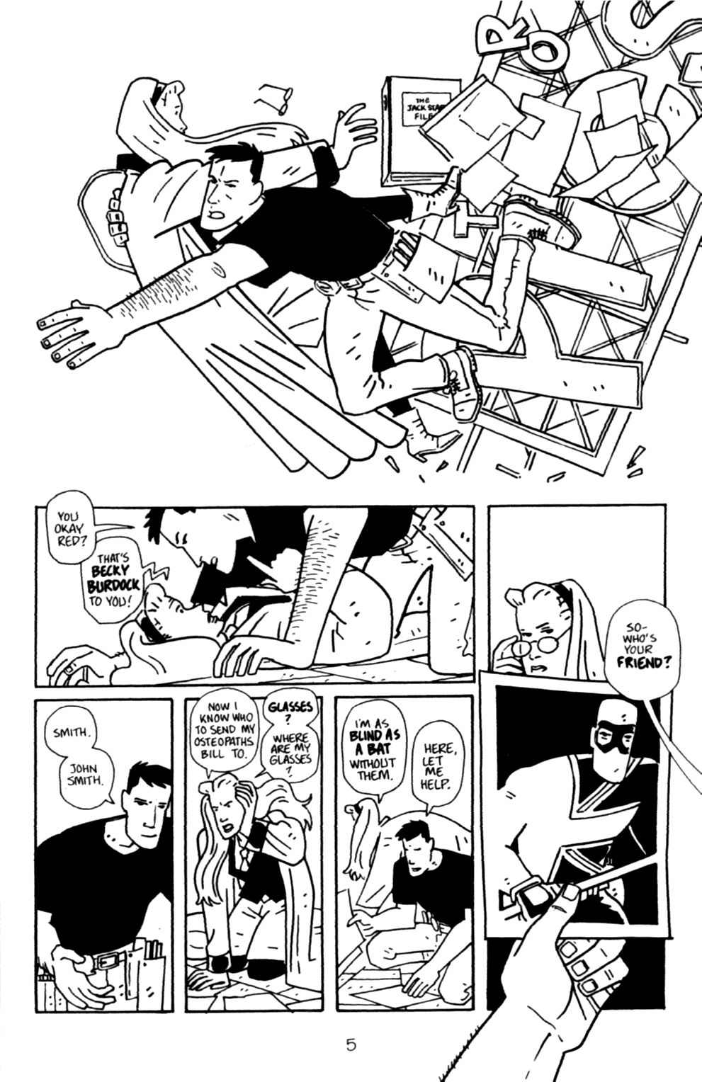 Read online Jack Staff comic -  Issue #1 - 7