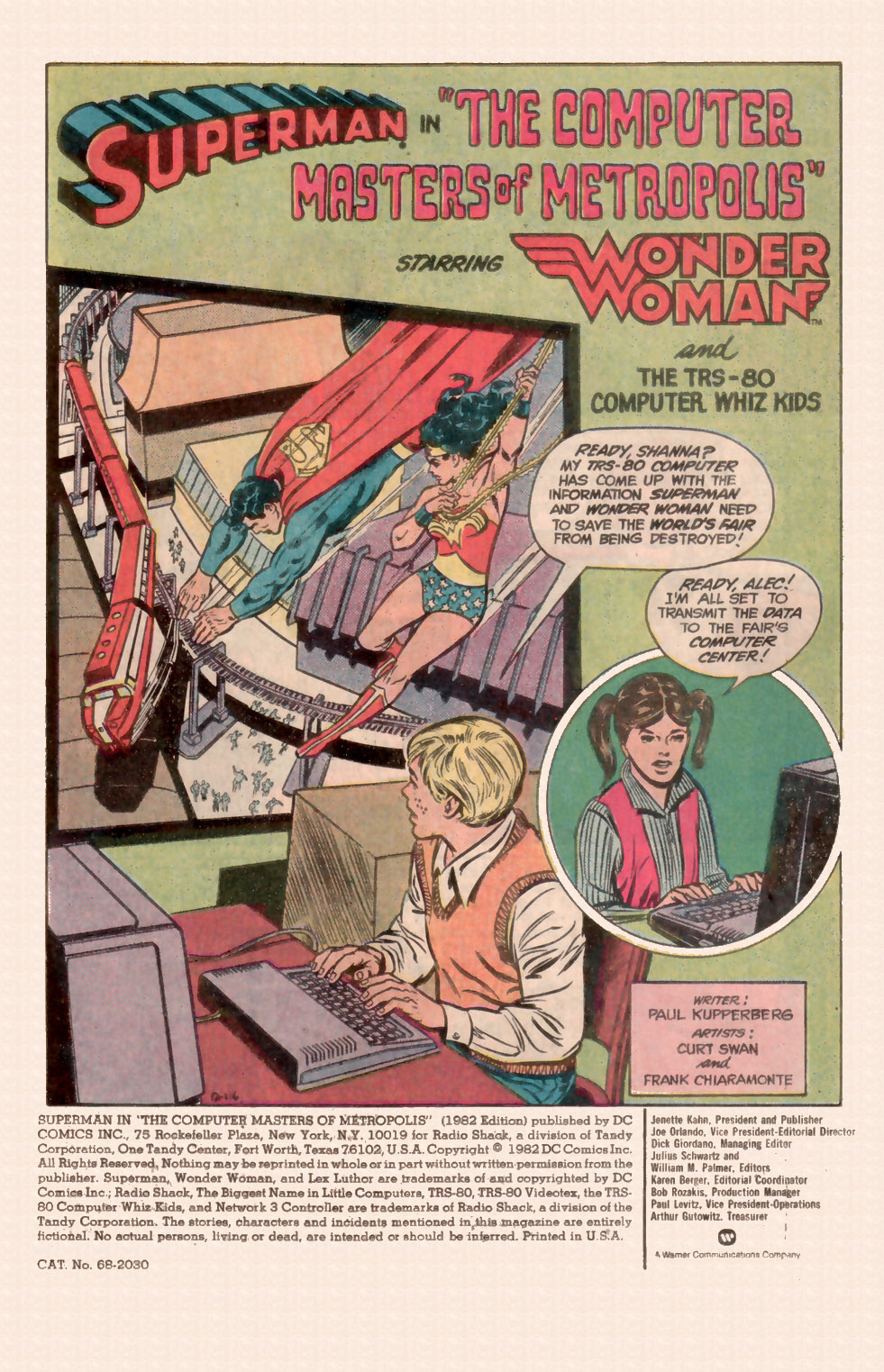 Read online Superman in "The Computer Masters of Metropolis" comic -  Issue # Full - 3