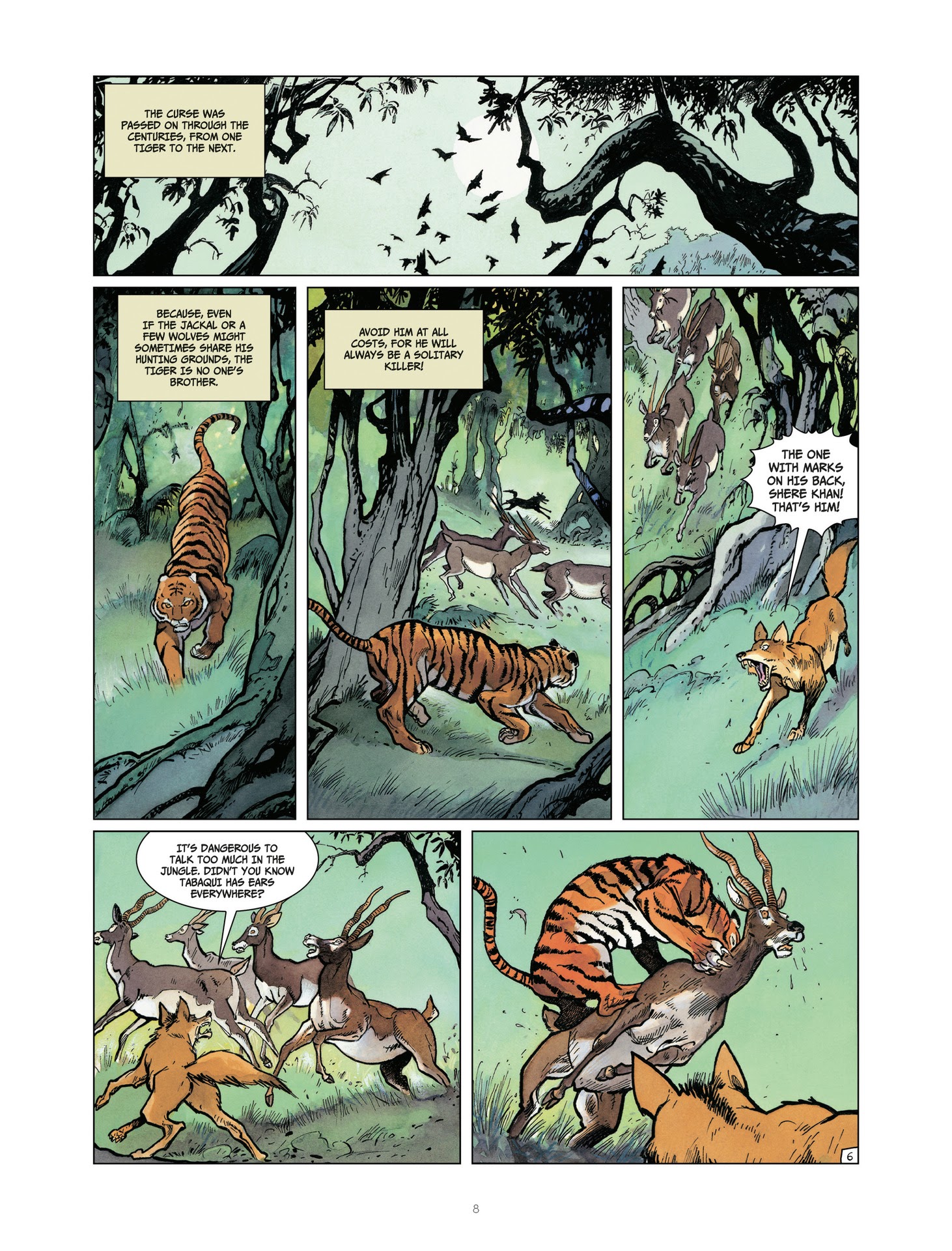 Read online The Last Jungle Book comic -  Issue #2 - 8