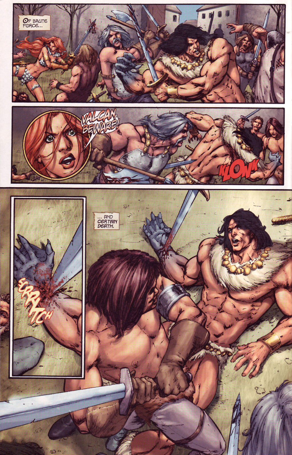 Read online Red Sonja/Claw: The Devil's Hands comic -  Issue #2 - 3